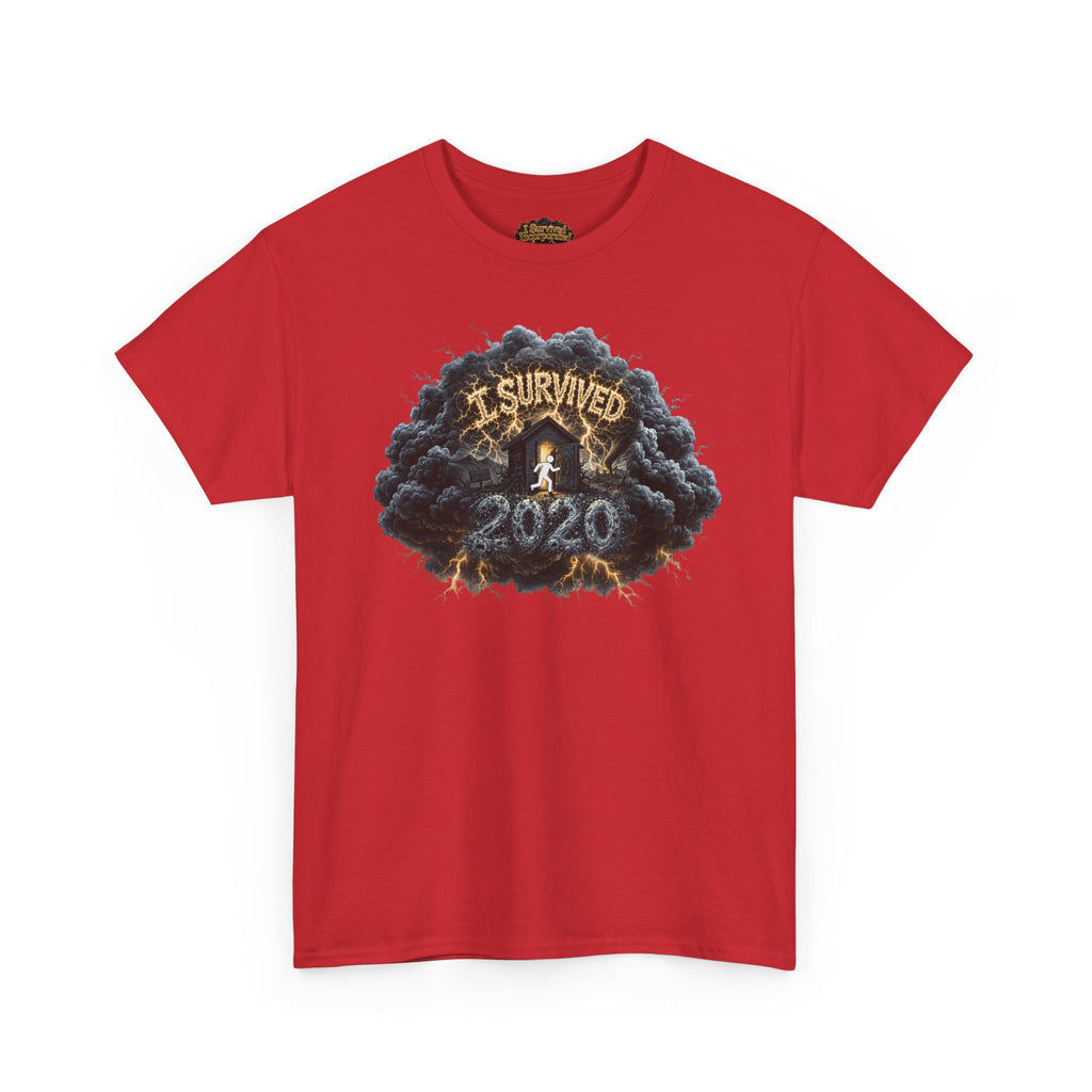I Survived 2020 — Director's Cut Original Design Teaser Tee | Season 1 Premiere Drop Unisex Heavy Cotton Tee