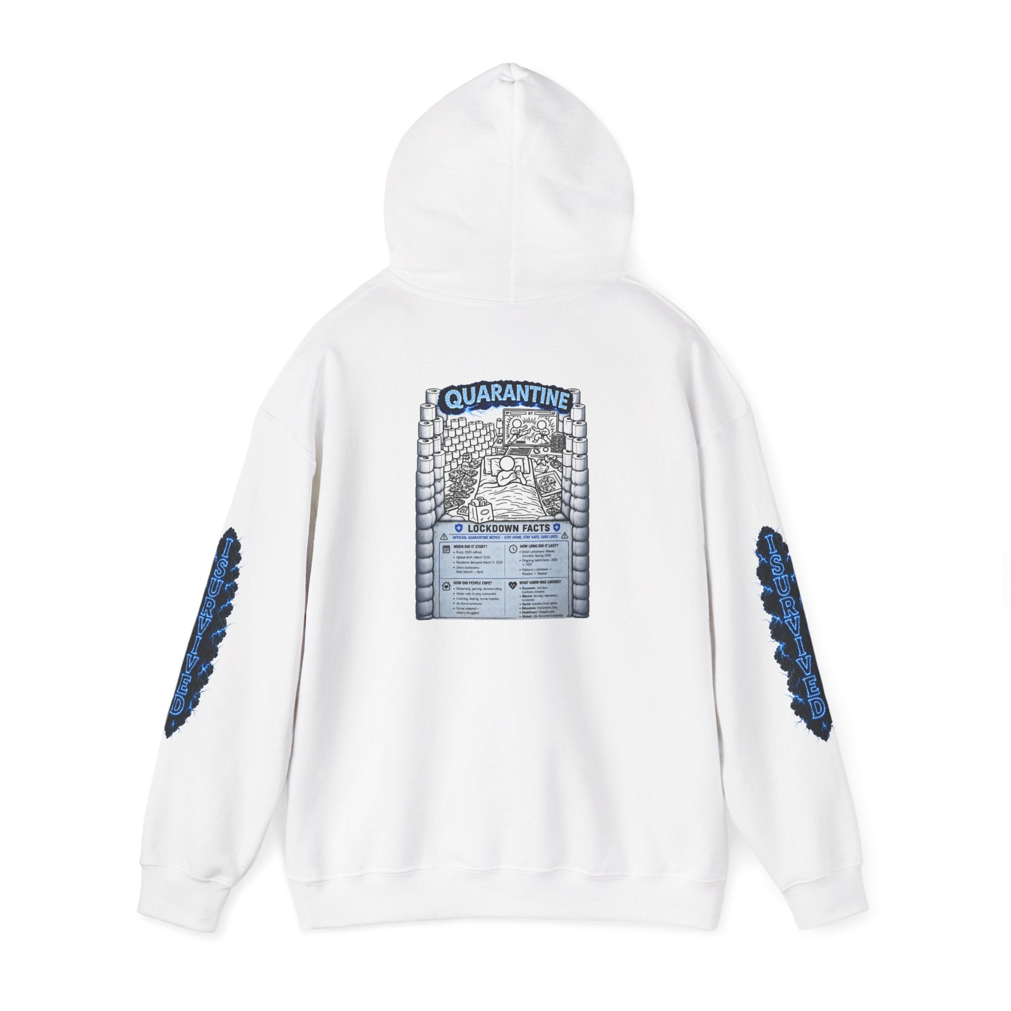 I Survived 2020 — LOCKDOWN S3:E1: Director's Cut "Quarantine" Hoodie