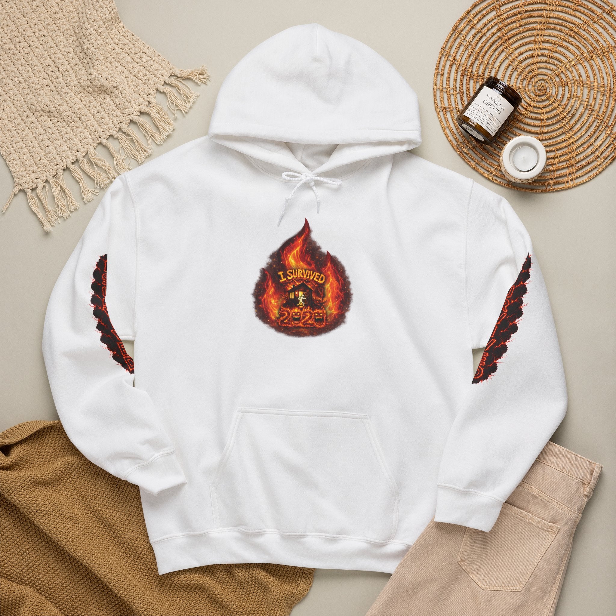 I Survived 2020 — Director's Cut S2:E3 "The California Wildfires" | Wildfire Edition Memorial Hoodie Sweatshirt