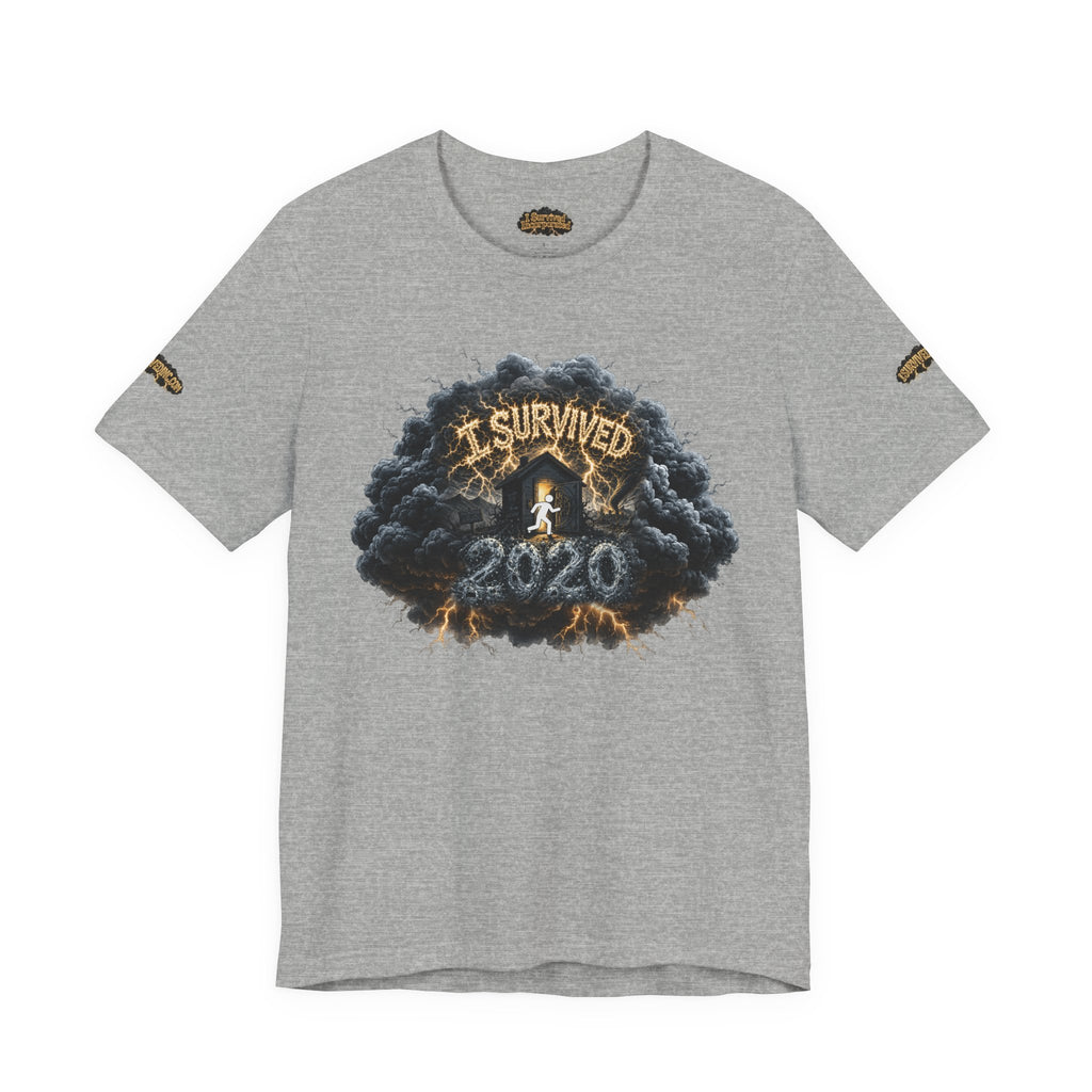 I Survived 2020 — Director's Cut Original Design Teaser Tee | Season 1 Premiere Drop Unisex Jersey Short Sleeve Tee