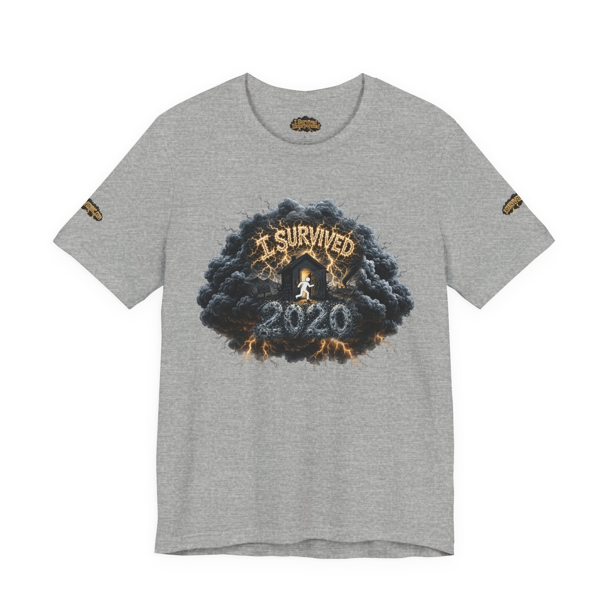 I Survived 2020 — Director's Cut Original Design Teaser Tee | Season 1 Premiere Drop Unisex Jersey Short Sleeve Tee