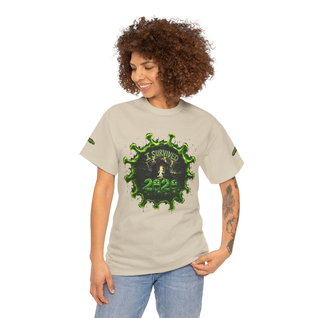 I Survived 2020 — Director's Cut S1:E2 "The Coming of COVID" | Pandemic Edition Unisex Heavy Cotton Tee (SPECIAL EDITION)