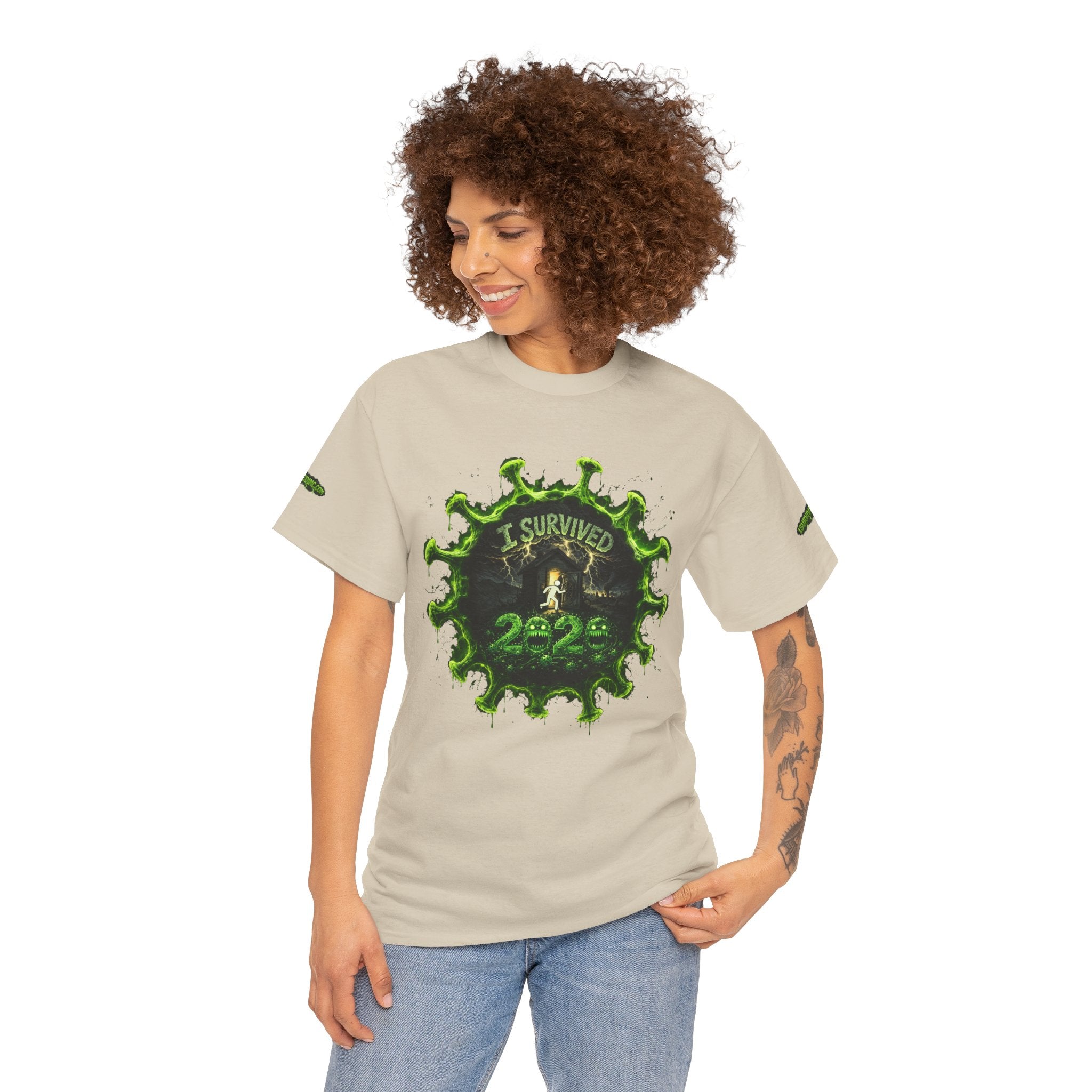 I Survived 2020 — Director's Cut S1:E2 "The Coming of COVID" | Pandemic Edition Unisex Heavy Cotton Tee (SPECIAL EDITION)