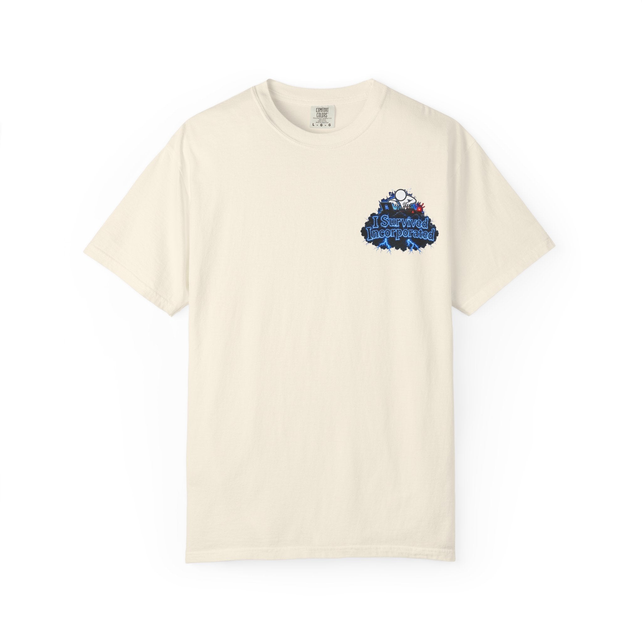 I Survived 2020 — "Please Stand By" Test Pattern Tee Lockdown Special Edition Summer Exclusive Unisex Garment-Dyed T-shirt