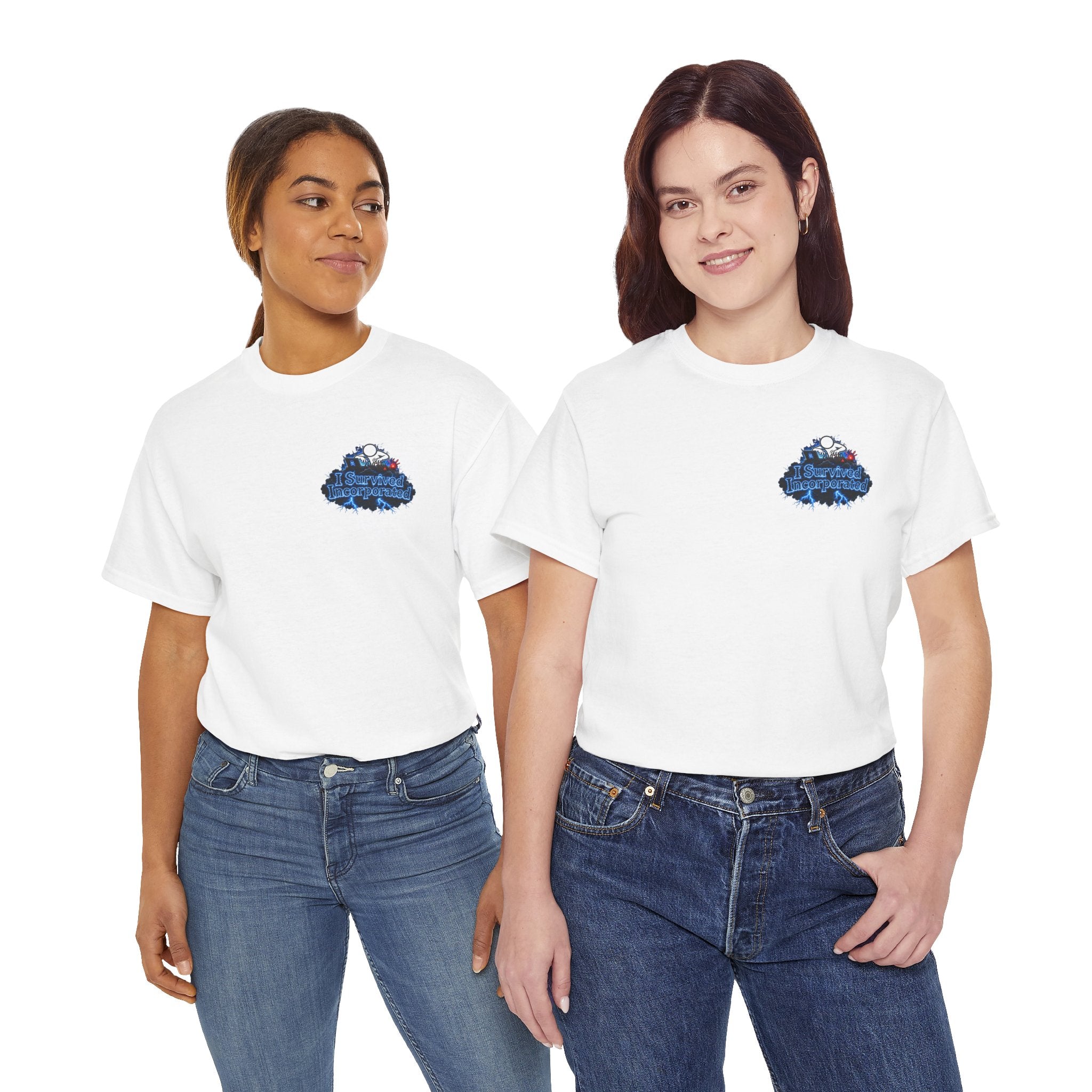 I Survived 2020 — "Please Stand By" Test Pattern Tee Lockdown Surveillance Edition Summer Exclusive Unisex Heavy Cotton Tee
