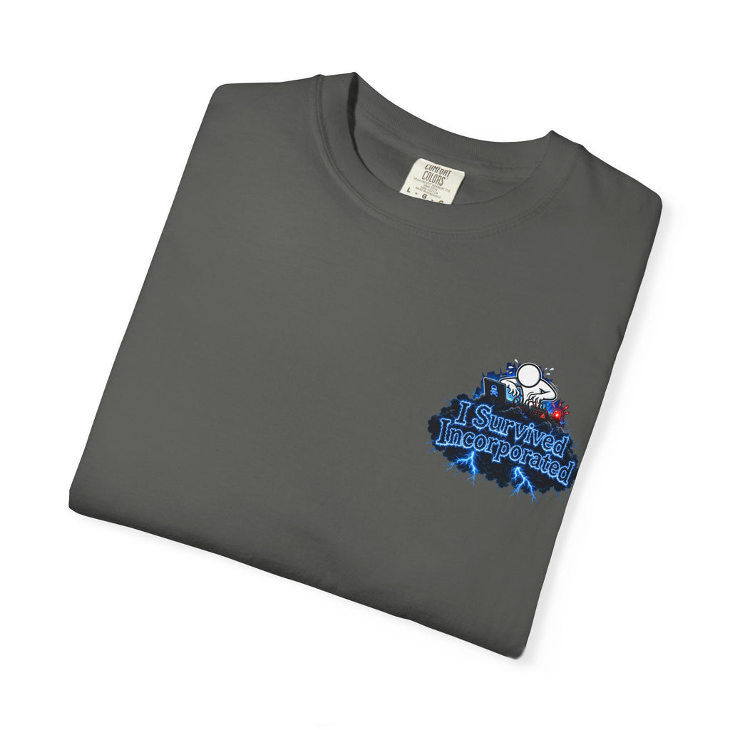 I Survived 2020 — "Please Stand By" Test Pattern Tee Lockdown Special Edition Summer Exclusive Unisex Garment-Dyed T-shirt