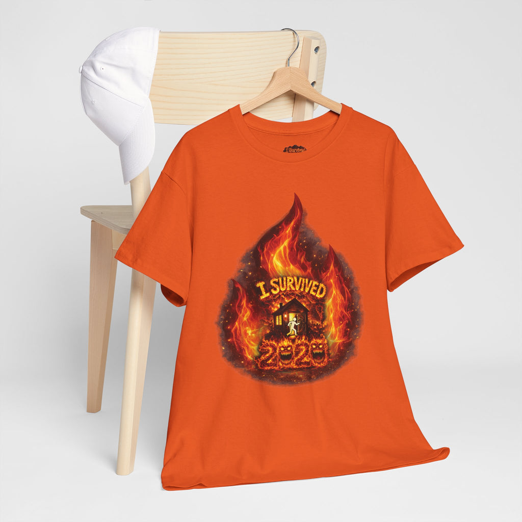 I Survived 2020 — Director's Cut S2:E2 "The Bobcat Fire" | Wildfire Edition Memorial Unisex Heavy Cotton Tee