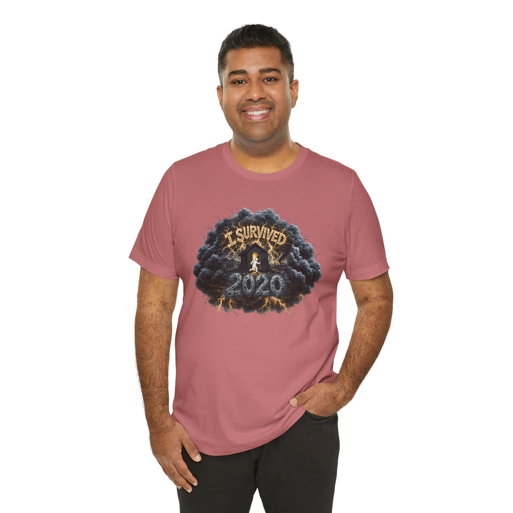 I Survived 2020 — Director's Cut Original Design Teaser Tee | Season 1 Premiere Drop Unisex Jersey Short Sleeve Tee