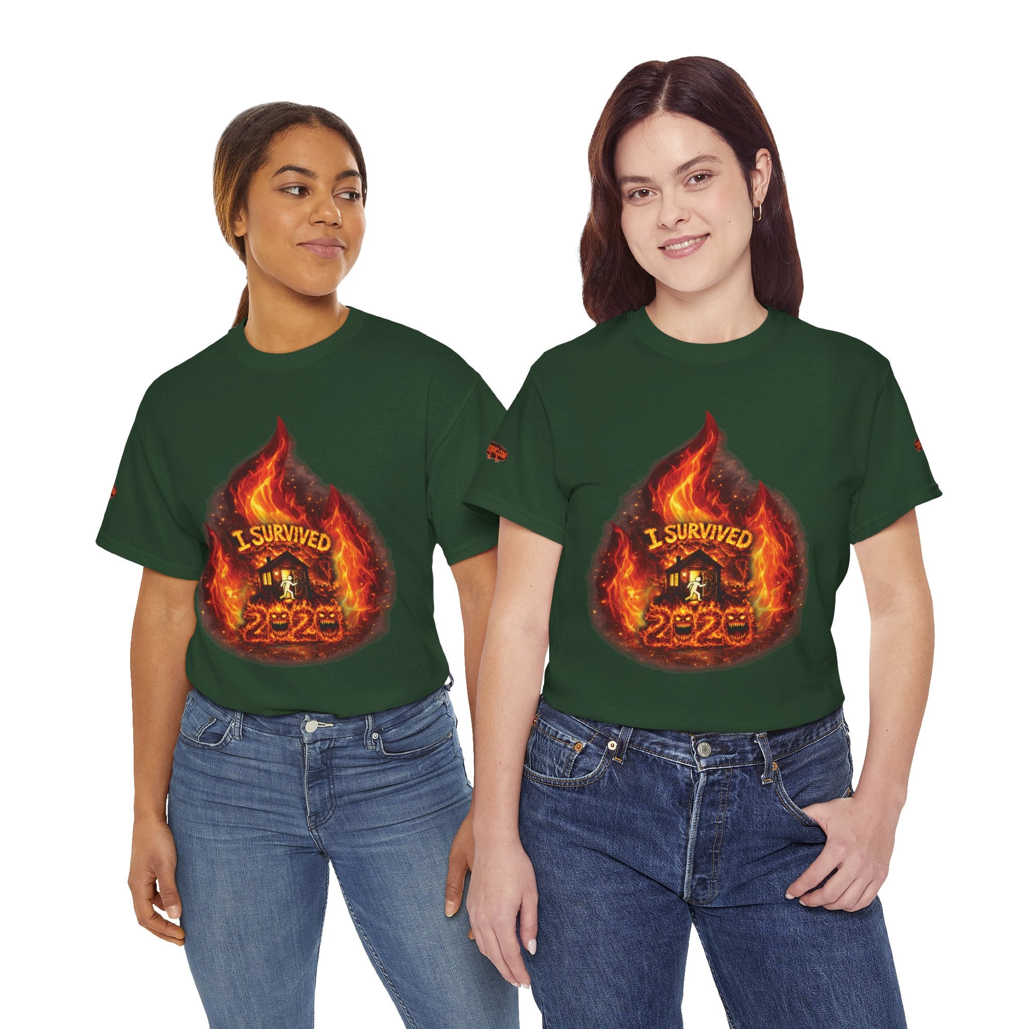 I Survived 2020 — Director's Cut S2:E2 "The Bobcat Fire" | Wildfire Edition Memorial Unisex Heavy Cotton Tee (SPECIAL EDITION)