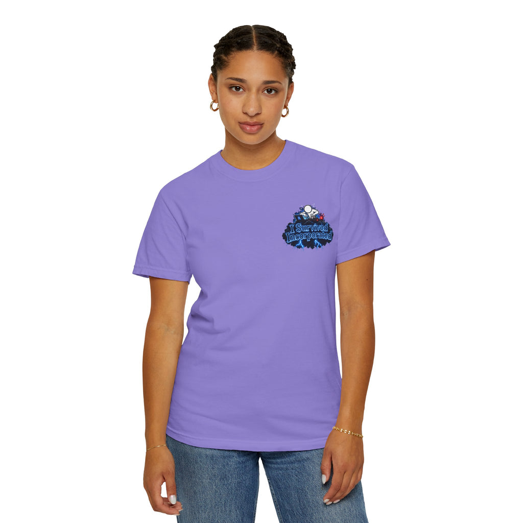 I Survived 2020 — "Please Stand By" Test Pattern Tee Lockdown Special Edition Summer Exclusive Unisex Garment-Dyed T-shirt