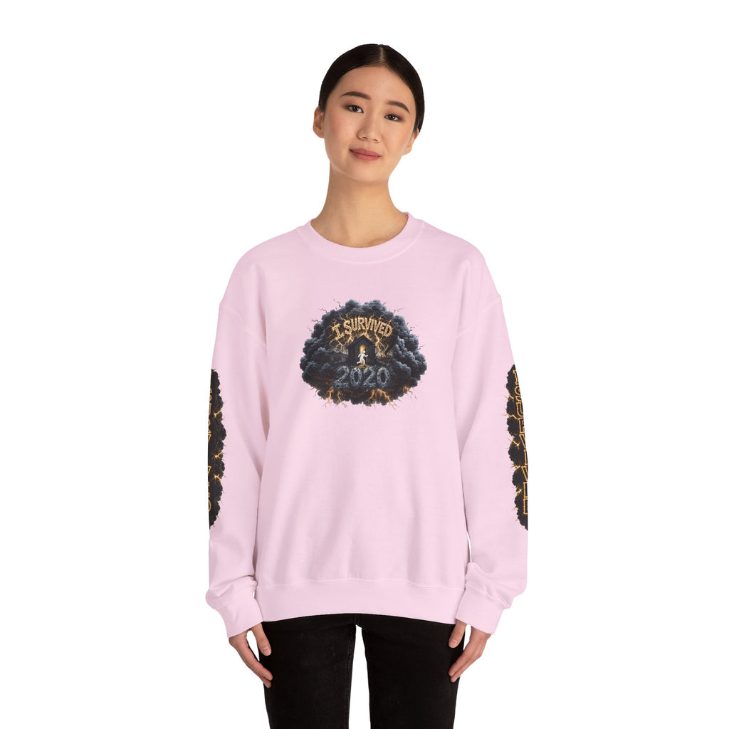 I Survived 2020 — Original PILOT Design: Director's Cut Special Edition Unisex Heavy Blend™ Crewneck Sweatshirt