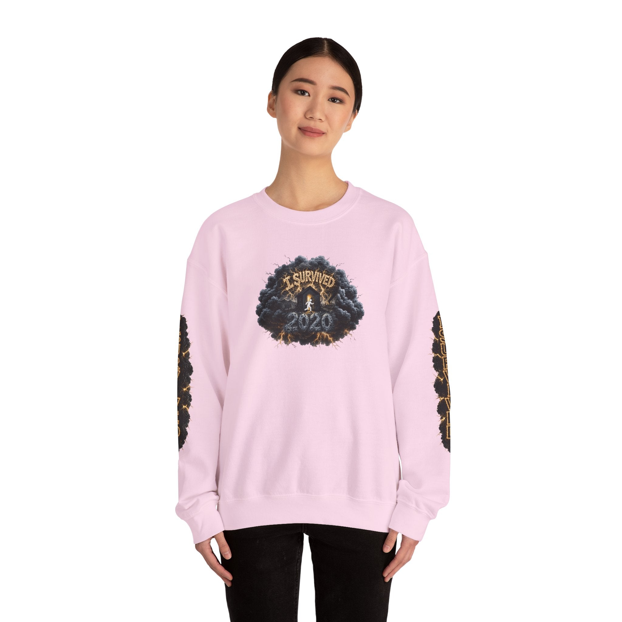 I Survived 2020 — Original PILOT Design: Director's Cut Special Edition Unisex Heavy Blend™ Crewneck Sweatshirt