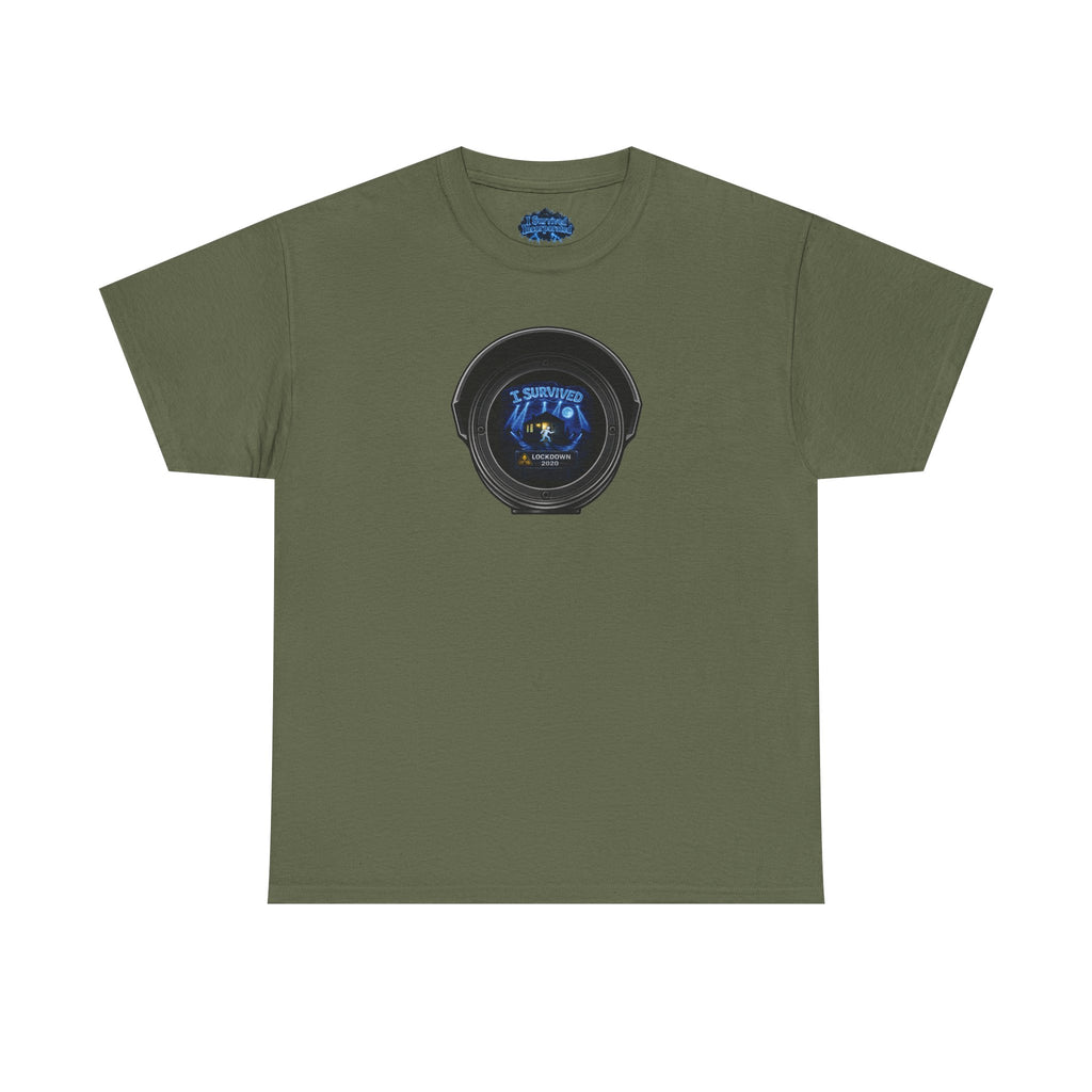I Survived 2020 — LOCKDOWN S3:E1: Director's Cut "Quarantine" Unisex Heavy Cotton Tee