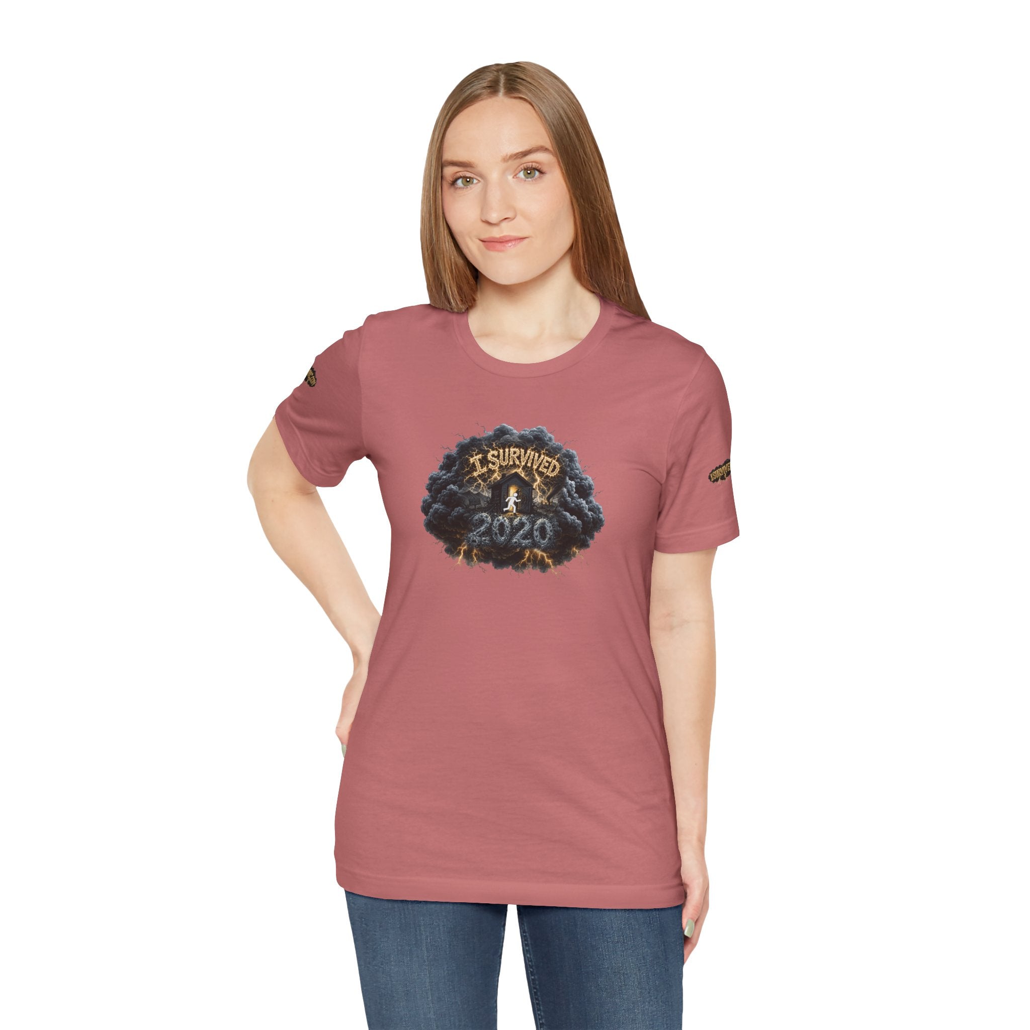 I Survived 2020 — Original PILOT Design: Director's Cut Unisex Jersey Short Sleeve Tee