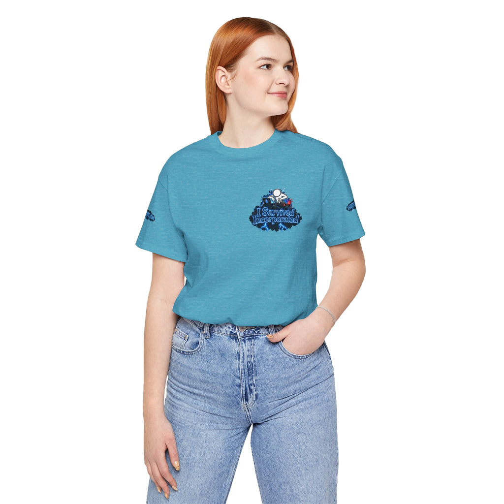 I Survived 2020 — "Please Stand By" Test Pattern Tee Lockdown Special Edition Summer Exclusive Unisex Jersey Short Sleeve Tee