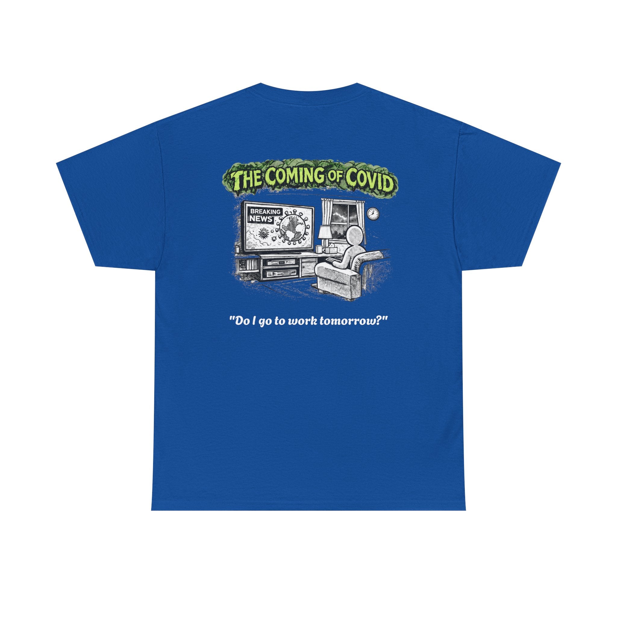 I Survived 2020 — Director's Cut S1:E2 "The Coming of COVID" | Pandemic Edition Unisex Heavy Cotton Tee