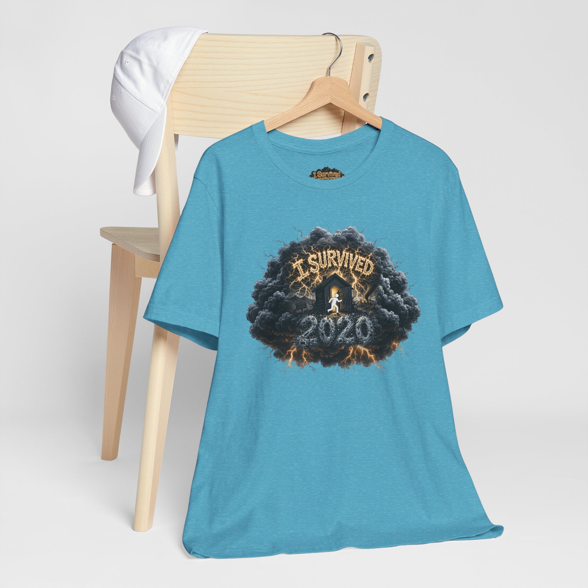I Survived 2020 — Director's Cut Original Design Teaser Tee | Season 1 Premiere Drop Unisex Jersey Short Sleeve Tee