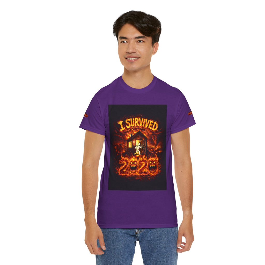 I Survived 2020 — S2:E4 "Western U.S. Wildfire Season" | Mid-Season Finale Pt. 1 | Wildfire Edition Memorial Unisex Heavy Cotton Tee (SPECIAL EDITION)