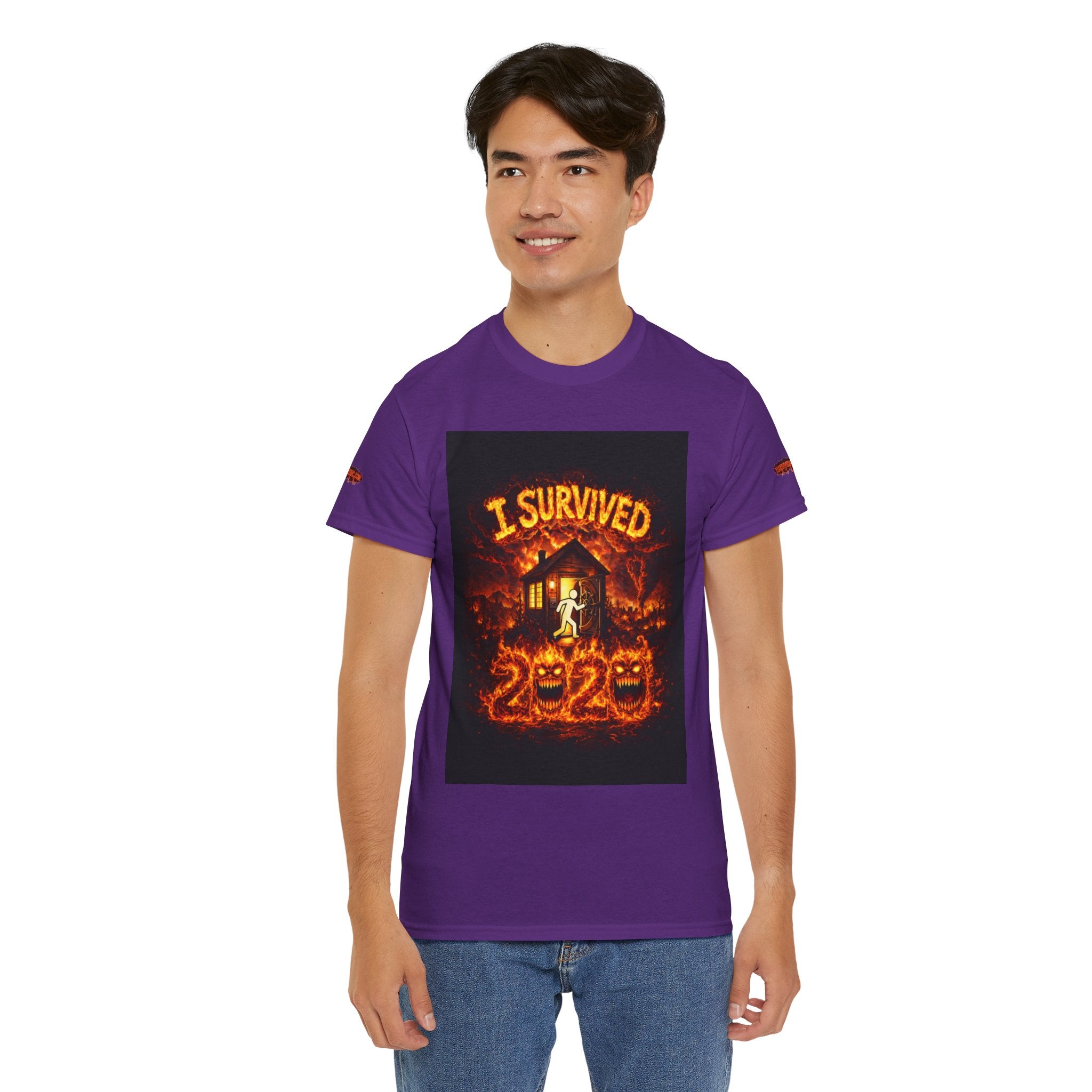 I Survived 2020 — S2:E4 "Western U.S. Wildfire Season" | Mid-Season Finale Pt. 1 | Wildfire Edition Memorial Unisex Heavy Cotton Tee (SPECIAL EDITION)