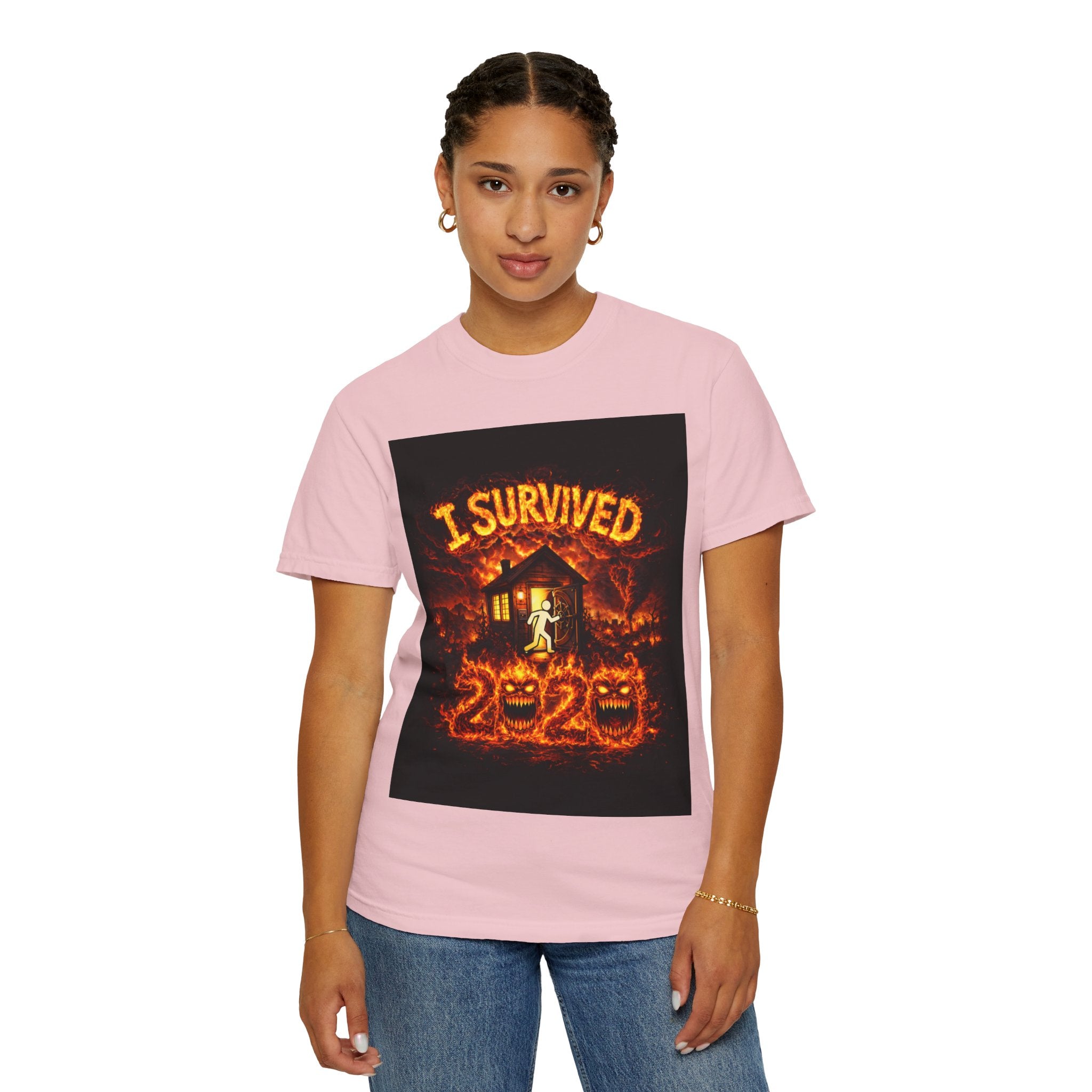 I Survived 2020 — S2:E3 "The California Wildfires" | Wildfire Edition Memorial Unisex Garment-Dyed T-shirt