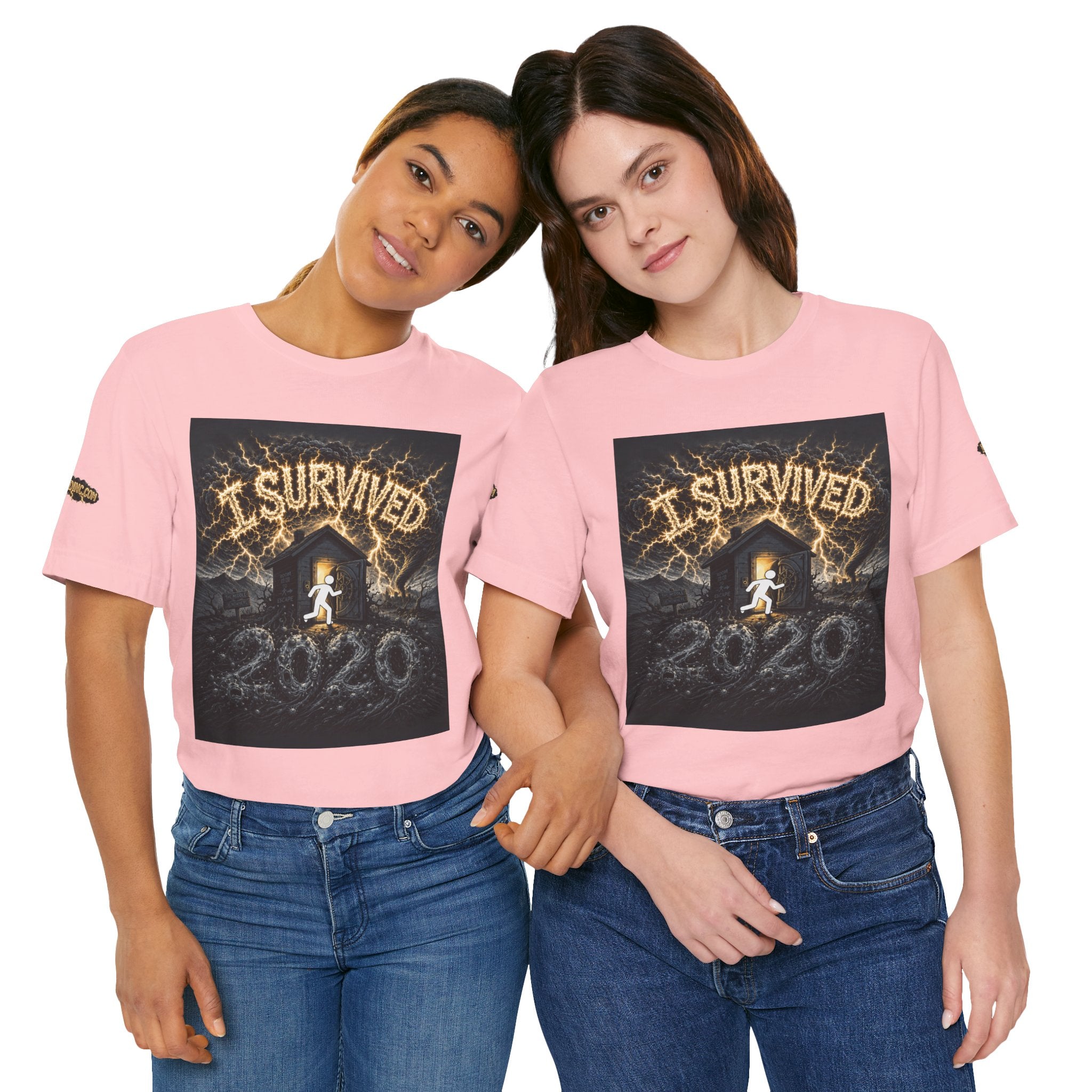 I Survived 2020 — Original Design Teaser Tee | Season 1 Premiere Drop Unisex Jersey Short Sleeve Tee