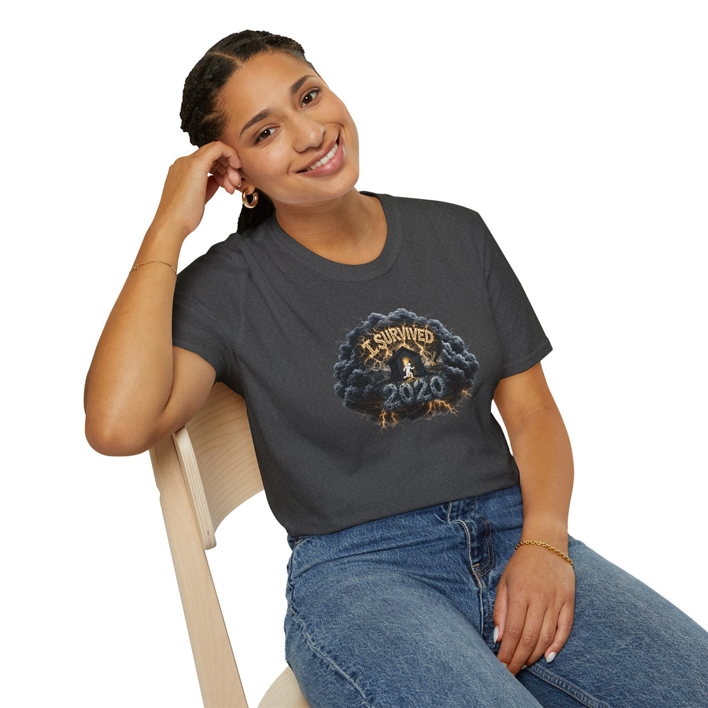 I Survived 2020 —  Original PILOT Design: Director's Cut Unisex Softstyle T-Shirt