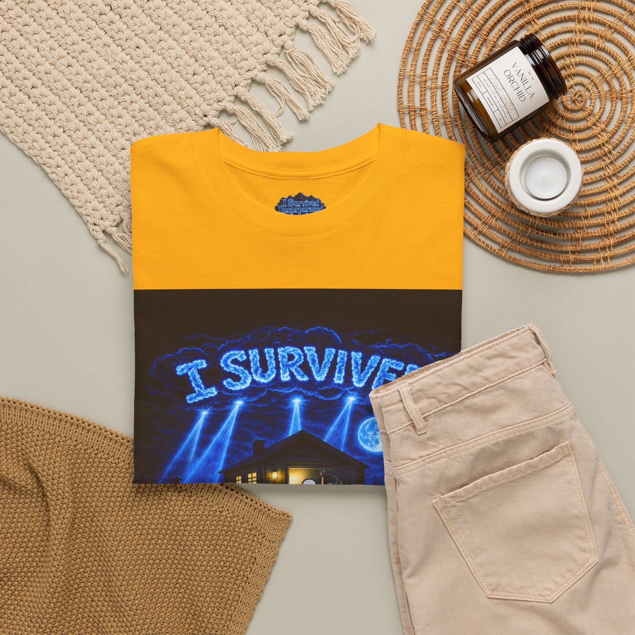 Copy of  I Survived 2020 — S3:E1 "Quarantine" | Lockdown Edition Documentary Unisex Heavy Cotton Tee