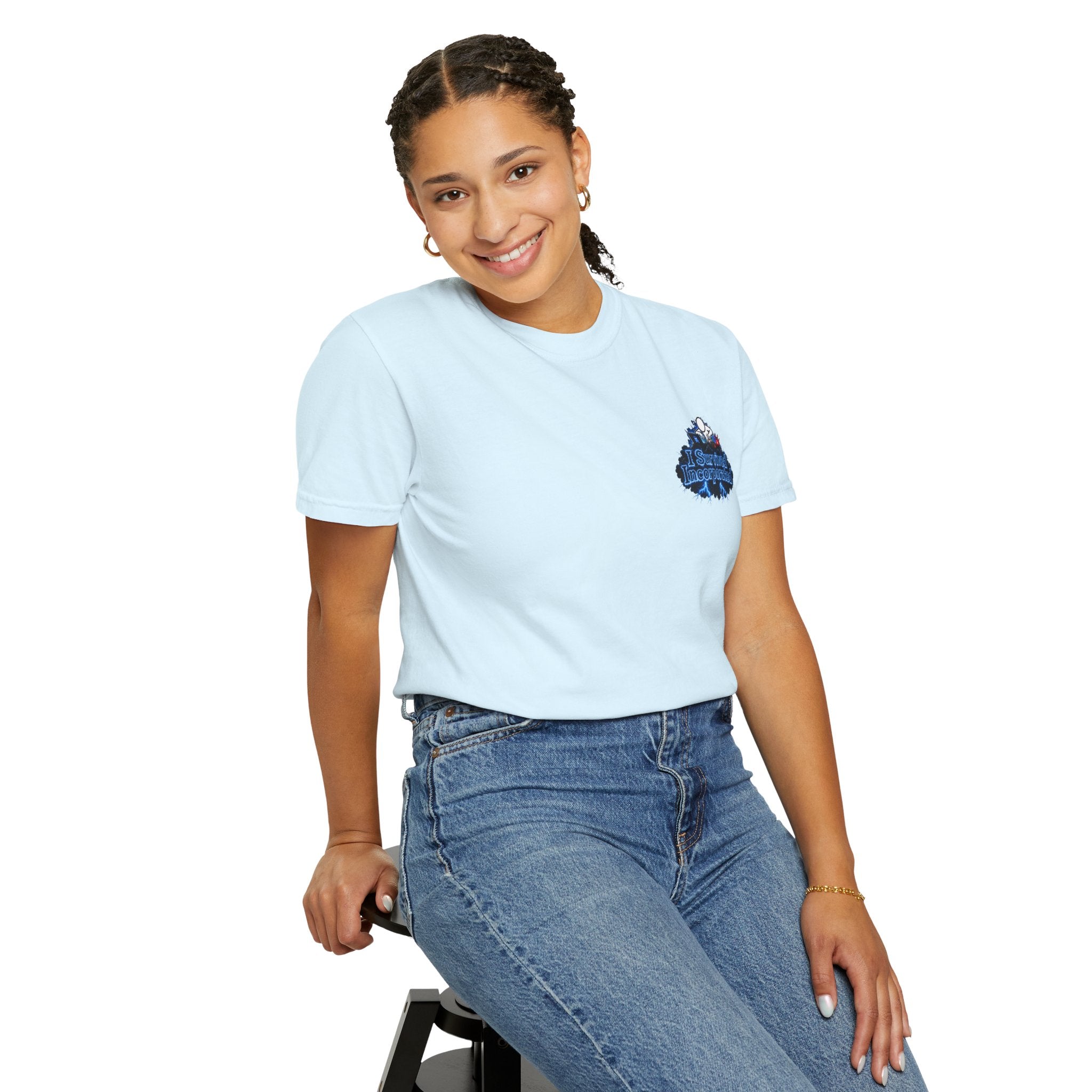I Survived 2020 — "Please Stand By" Test Pattern Tee Lockdown Special Edition Summer Exclusive Unisex Garment-Dyed T-shirt