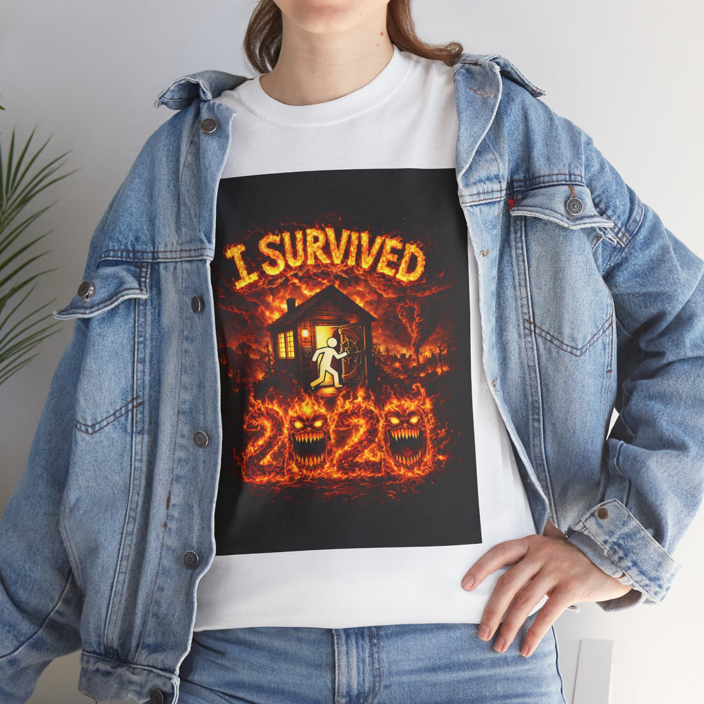 I Survived 2020 — S2:E2 "The Bobcat Fire" | Wildfire Edition Memorial Unisex Heavy Cotton Tee
