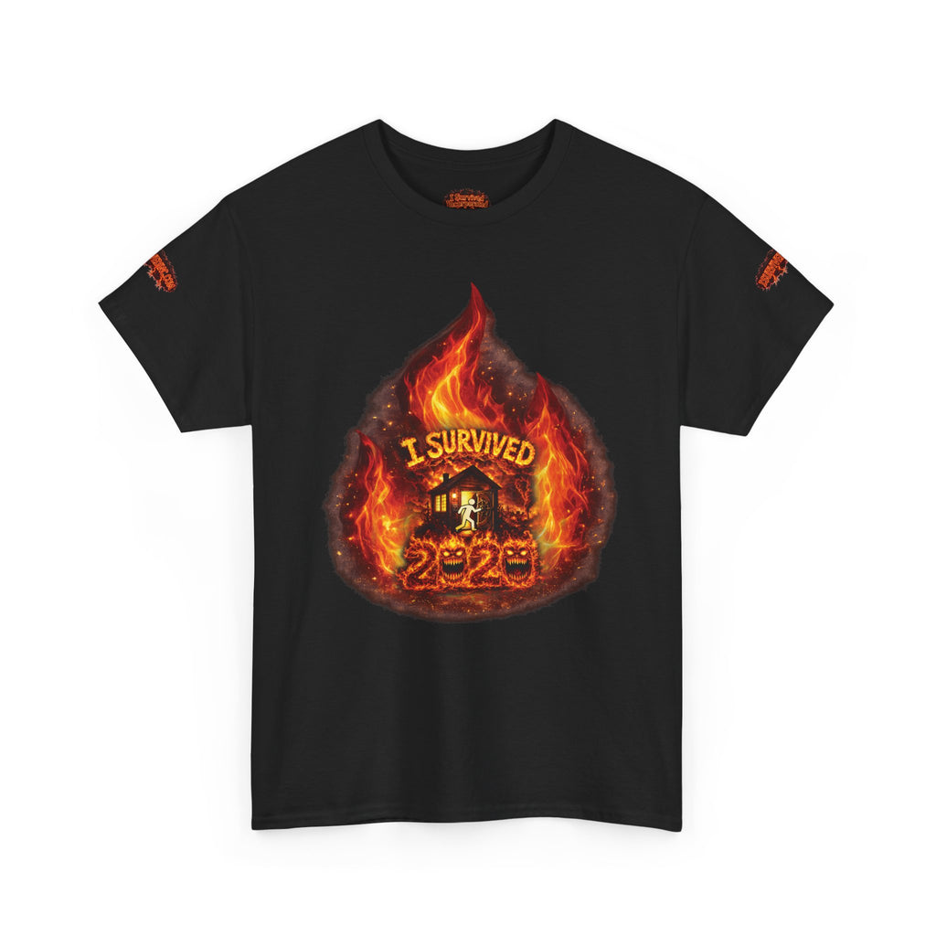 I Survived 2020 — Director's Cut S2:E3 "The California Wildfires" | Wildfire Edition Memorial Unisex Heavy Cotton Tee (SPECIAL EDITION)