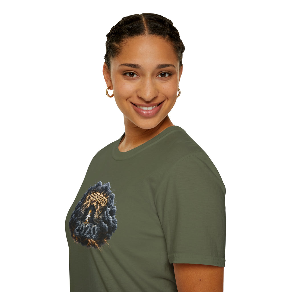 I Survived 2020 —  Original PILOT Design: Director's Cut Unisex Softstyle T-Shirt