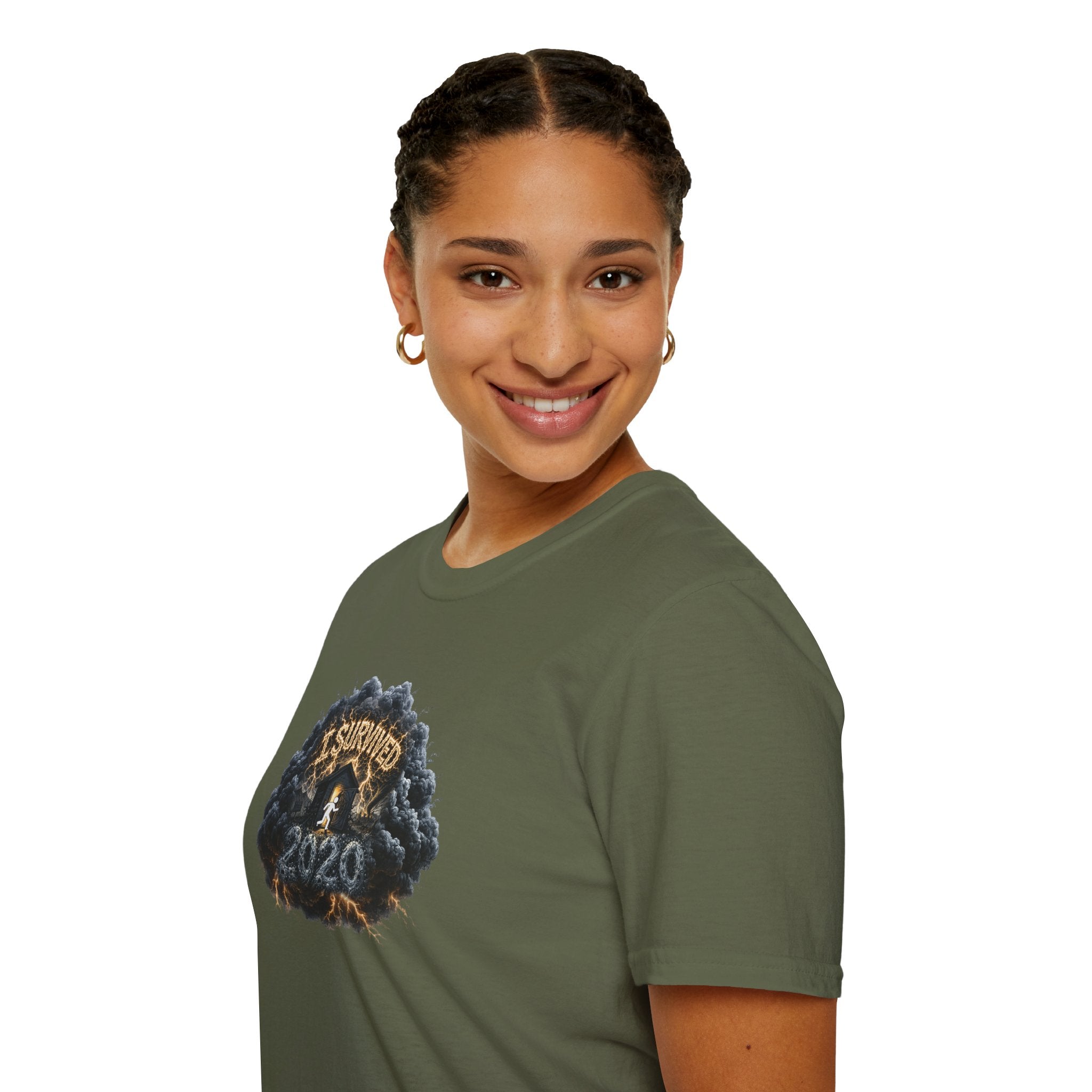I Survived 2020 —  Original PILOT Design: Director's Cut Unisex Softstyle T-Shirt