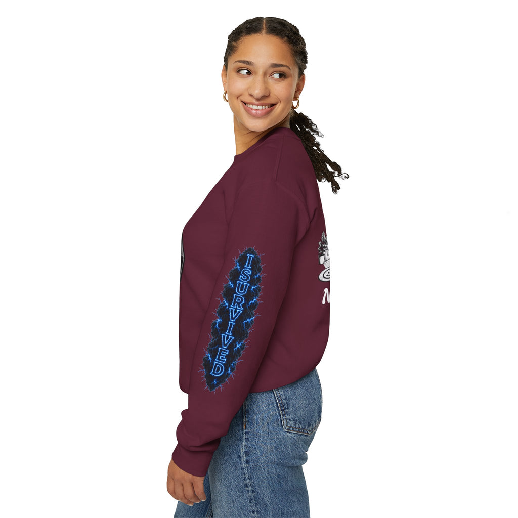 I Survived 2020 — Director's Cut S3:E4 "Working From Home" | Mid-Season Finale Pt. 1 | Lockdown Edition Documentary Unisex Heavy Blend™ Crewneck Sweatshirt