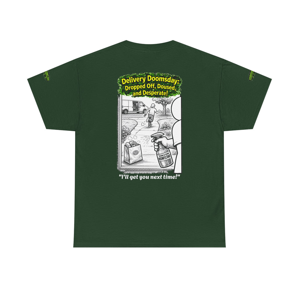 Sobreviví al 2020 — T1:E5 "El día del juicio final de las entregas" | Camiseta unisex de algodón pesado (Edición Pandemia) (EDICIÓN ESPECIAL)