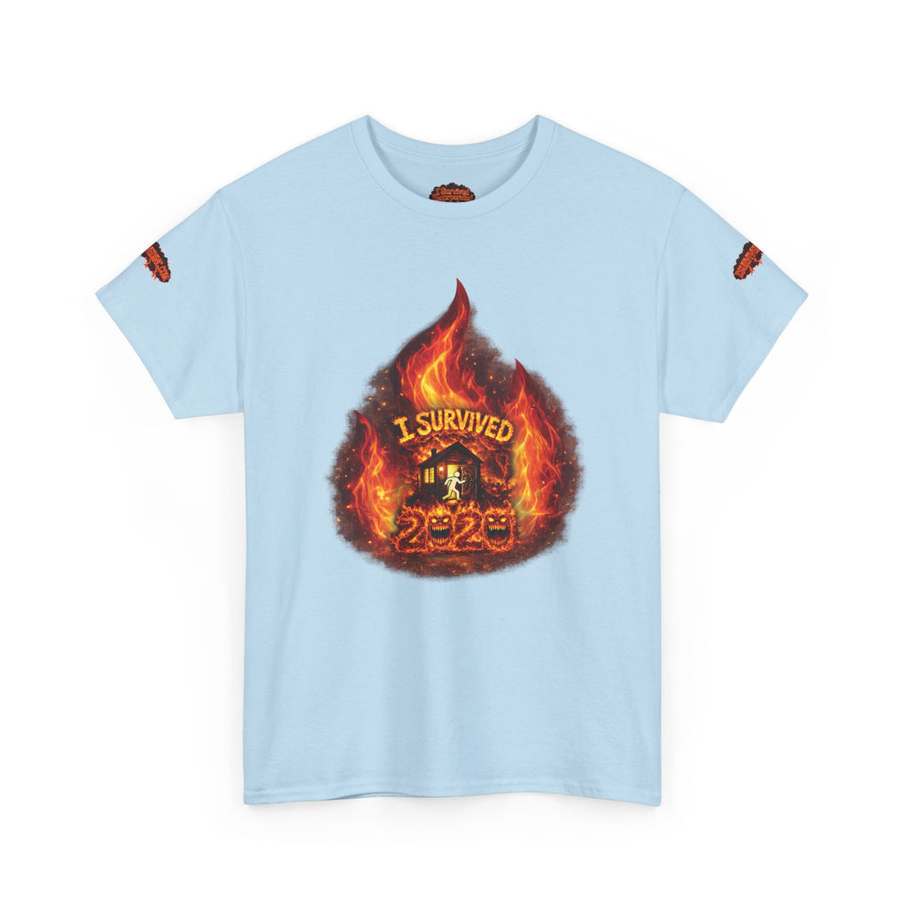 I Survived 2020 — Director's Cut S2:E3 "The California Wildfires" | Wildfire Edition Memorial Unisex Heavy Cotton Tee (SPECIAL EDITION)