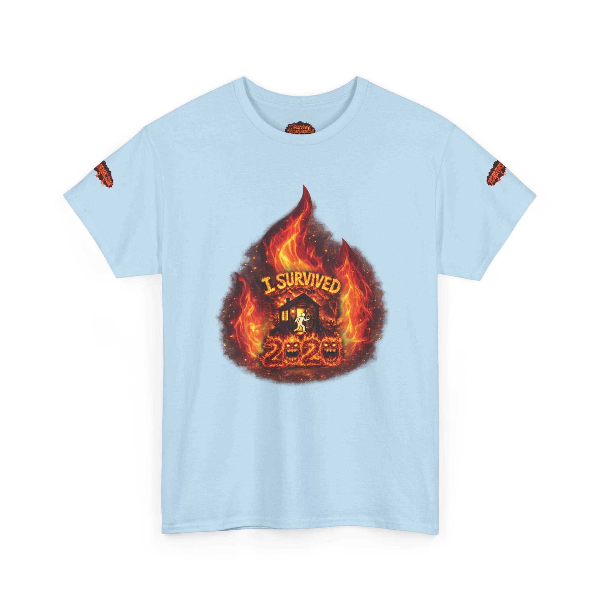 I Survived 2020 — Director's Cut S2:E3 "The California Wildfires" | Wildfire Edition Memorial Unisex Heavy Cotton Tee (SPECIAL EDITION)