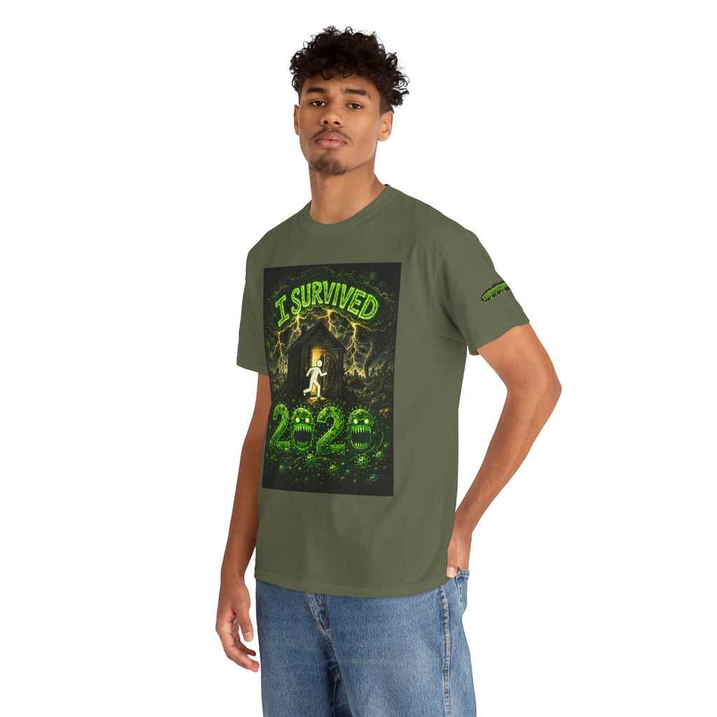 I Survived 2020 — S1:E2 "The Coming of COVID" | Pandemic Edition Unisex Heavy Cotton Tee (SPECIAL EDITION)