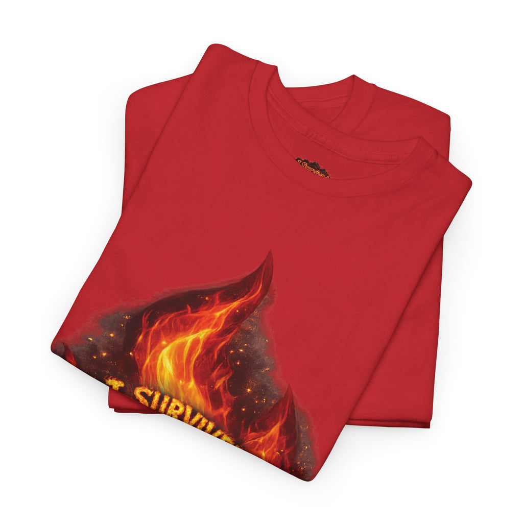I Survived 2020 — Director's Cut S2:E4 "Western U.S. Wildfire Season" | Mid-Season Finale Pt. 1 | Wildfire Edition Memorial Unisex Heavy Cotton Tee (SPECIAL EDITION)