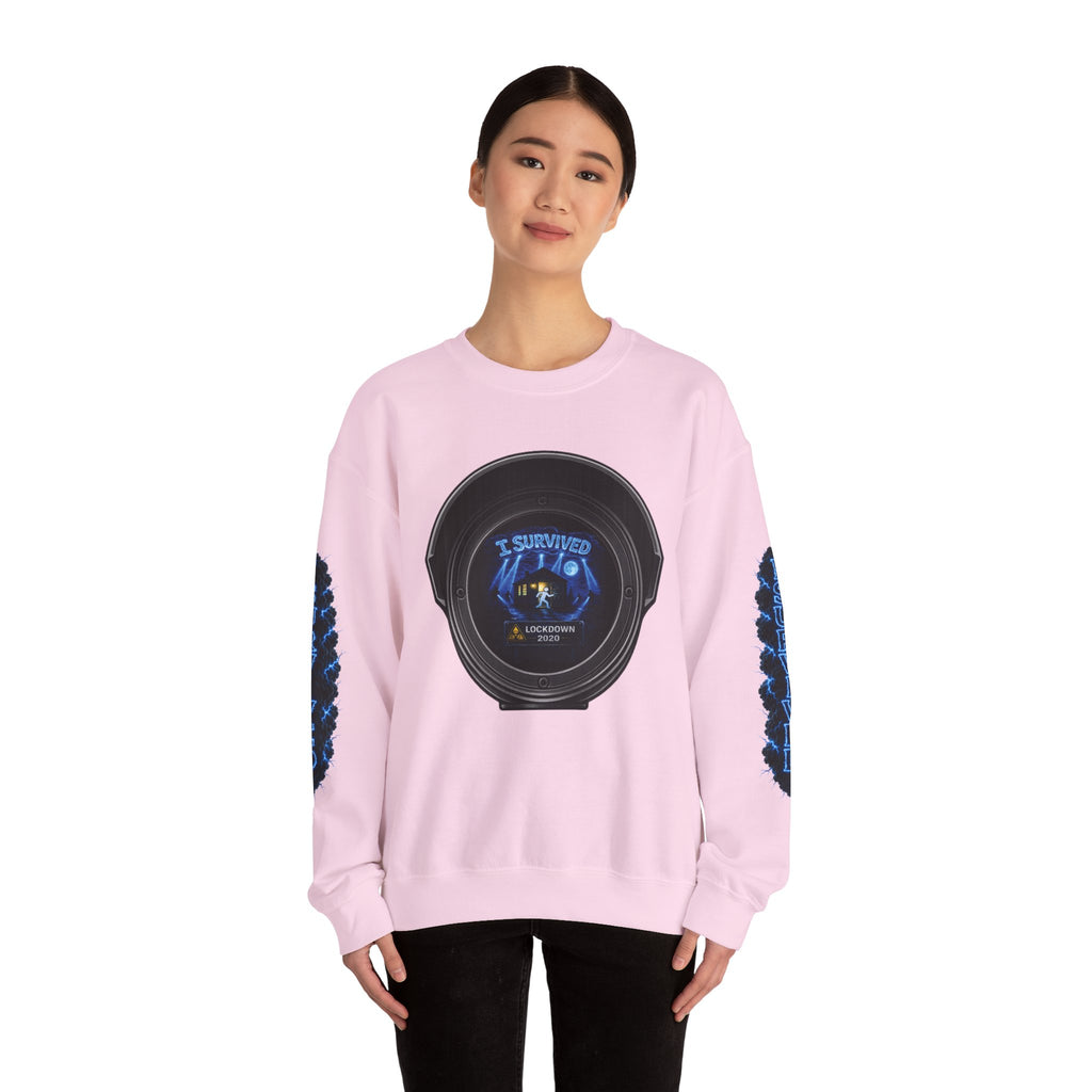 I Survived 2020 — Director's Cut S3:E3 "Remote Schooling" | Lockdown Edition Documentary Unisex Heavy Blend™ Crewneck Sweatshirt