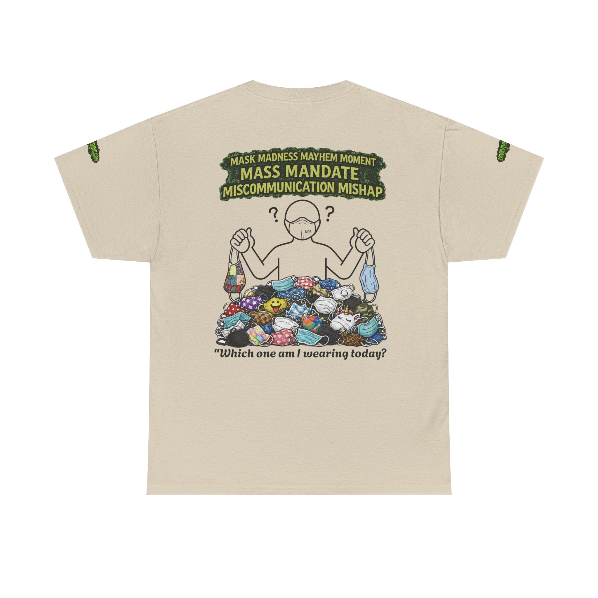 I Survived 2020 — S1:E4 "Mask Madness Mayhem Moment" | Pandemic Edition Unisex Heavy Cotton Tee (SPECIAL EDITION)
