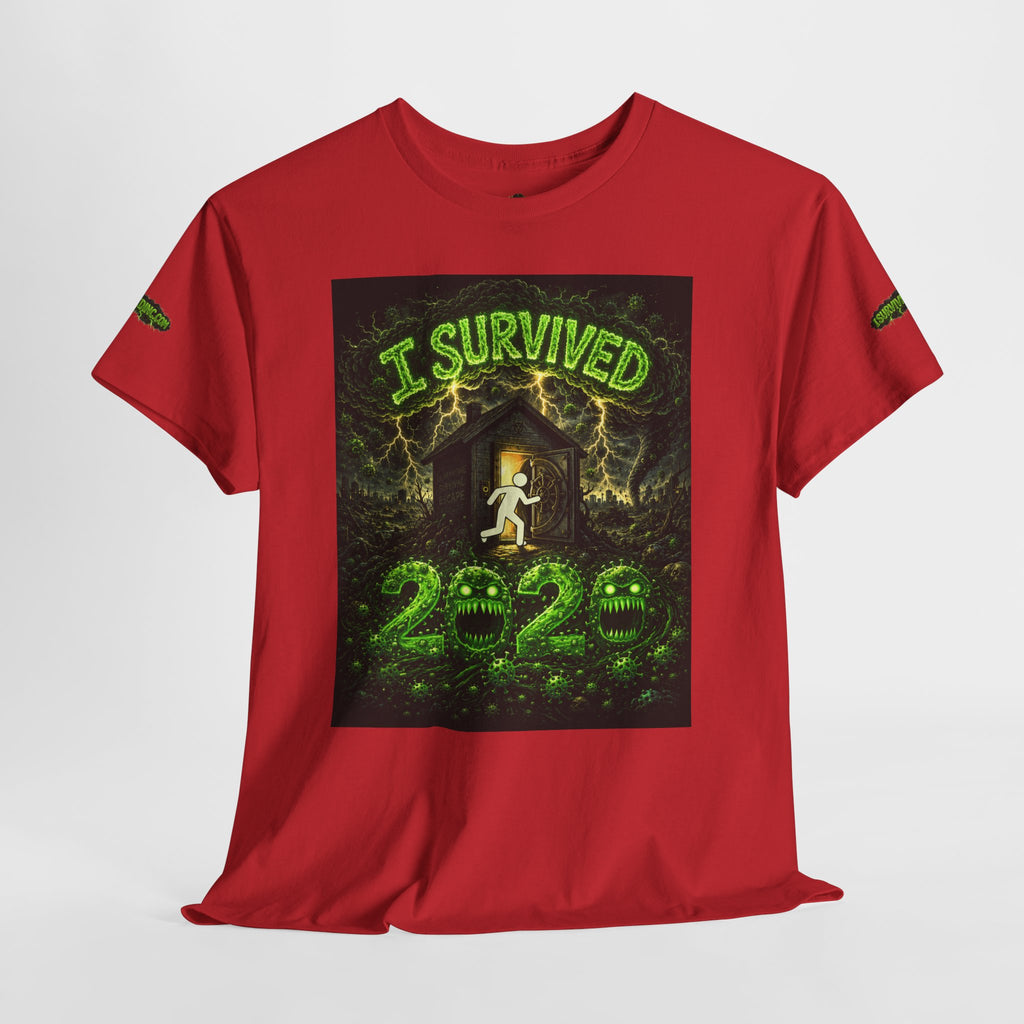 I Survived 2020 — S1:E1 "COVID-19: The Coronavirus" | Pandemic Edition Unisex Heavy Cotton Tee (SPECIAL EDITION)