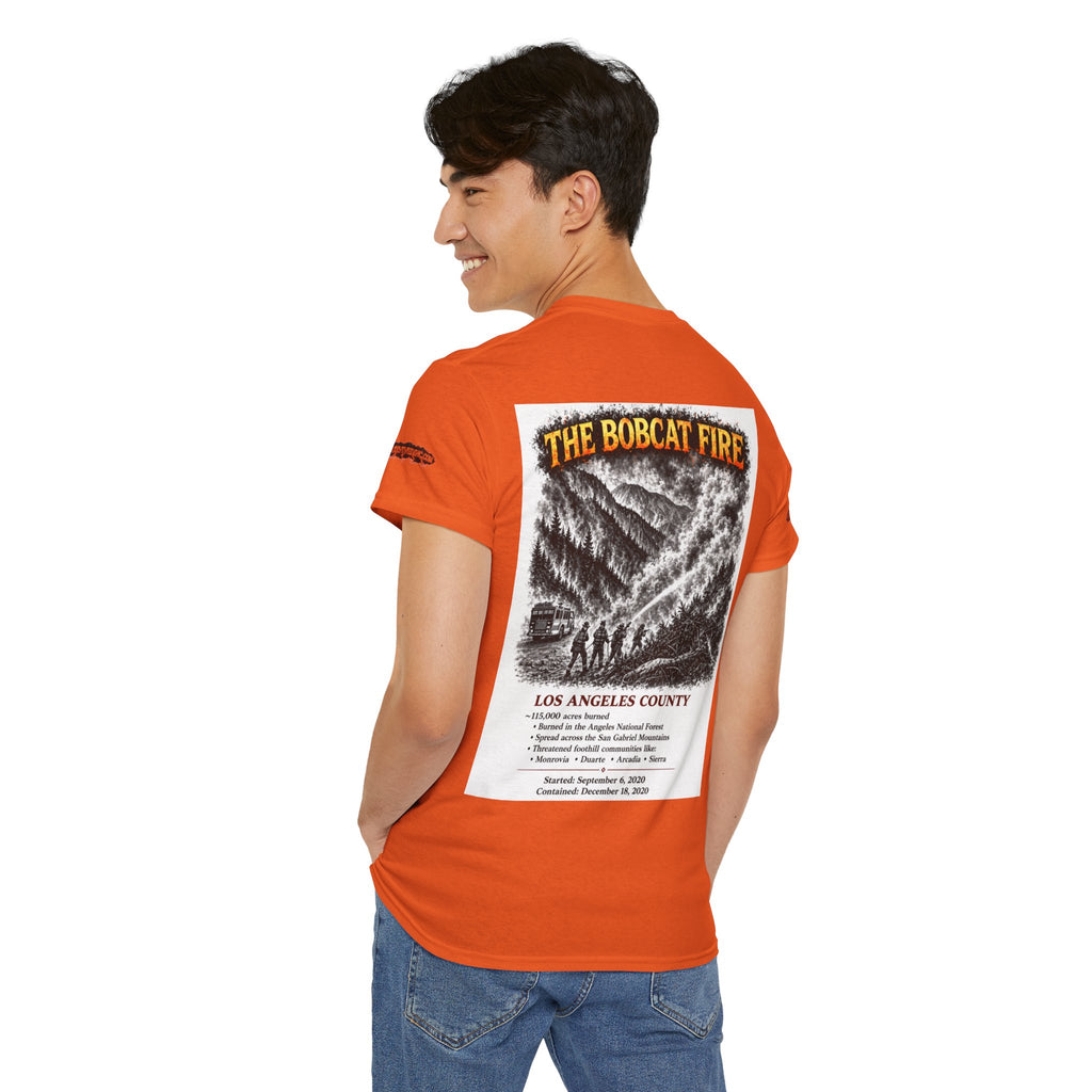 I Survived 2020 — S2:E2 "The Bobcat Fire" | Wildfire Edition Memorial Unisex Heavy Cotton Tee (SPECIAL EDITION)