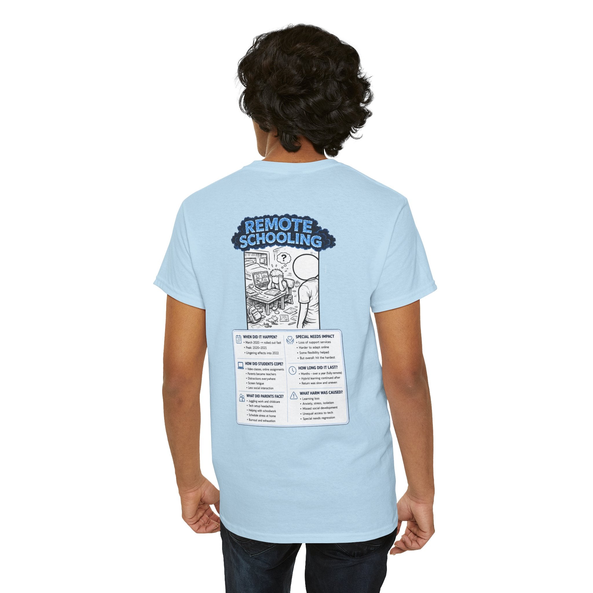 I Survived 2020 — LOCKDOWN S3:E3: Director's Cut "Remote Schooling" Documentary Tee