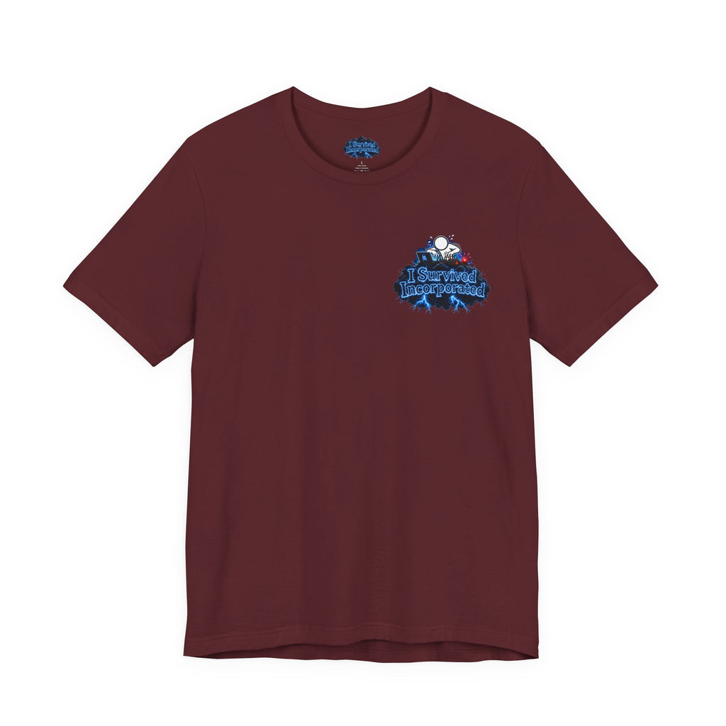 I Survived 2020 — "Please Stand By" Test Pattern Tee Lockdown Summer Exclusive Unisex Jersey Short Sleeve Tee