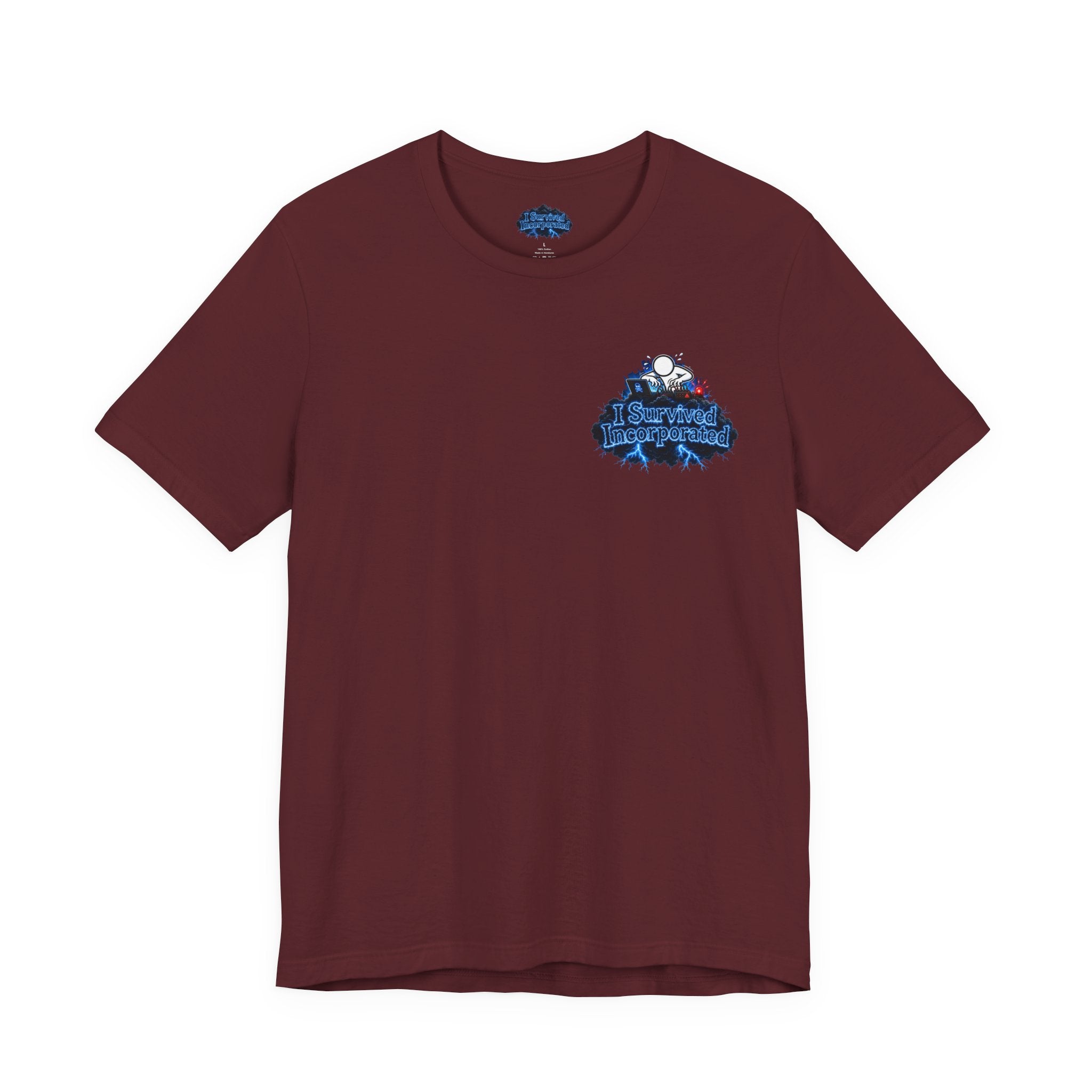 I Survived 2020 — "Please Stand By" Test Pattern Tee Lockdown Summer Exclusive Unisex Jersey Short Sleeve Tee