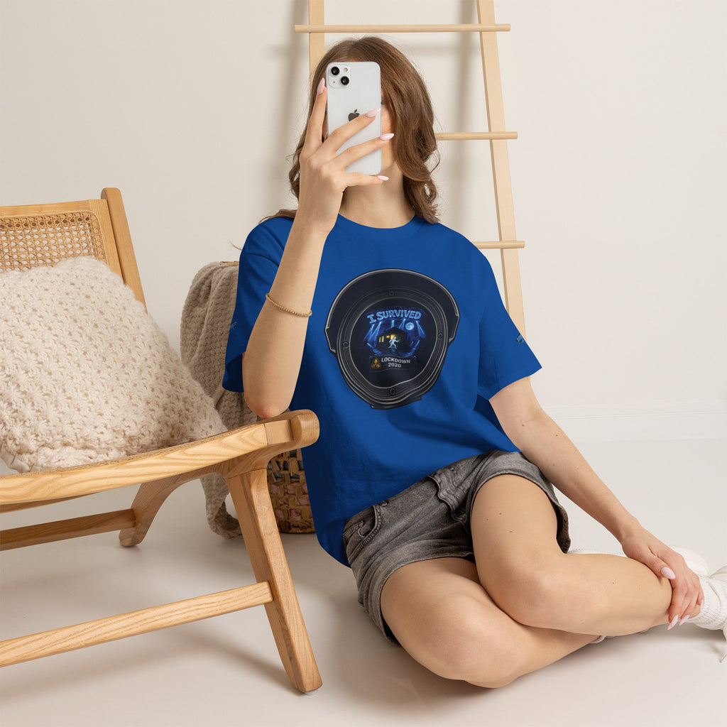 I Survived 2020 — Director's Cut S3:E1 "Quarantine" | Lockdown Edition Documentary Unisex Heavy Cotton Tee (SPECIAL EDITION)