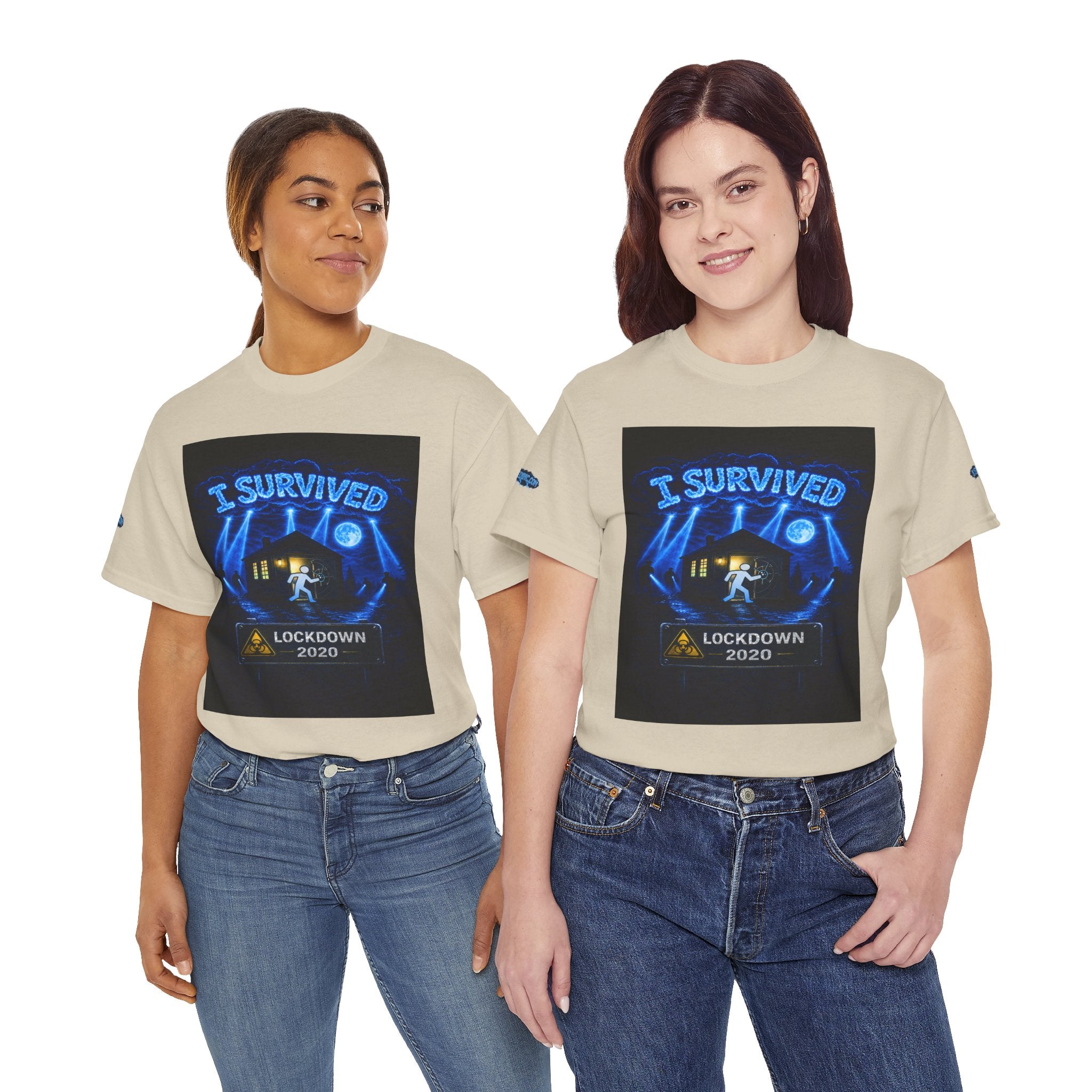 I Survived 2020 — LOCKDOWN S3:E2: Special Edition "Dating Under Lockdown" Unisex Heavy Cotton Tee