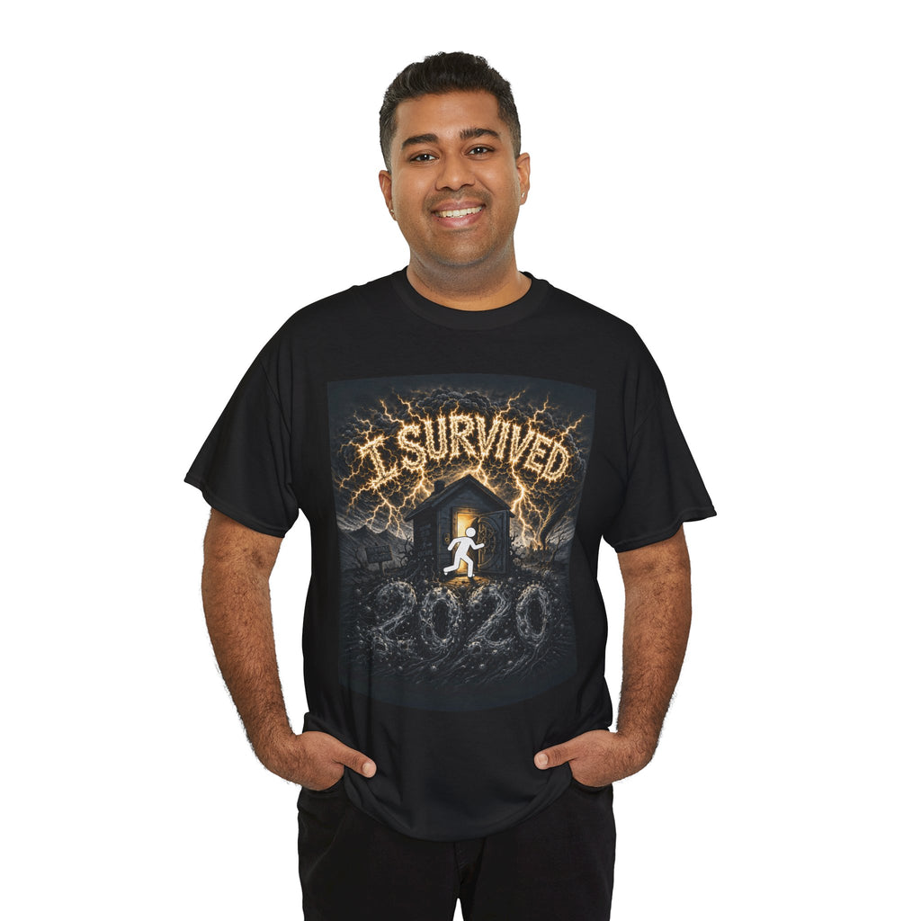 I Survived 2020 — Original PILOT Design Unisex Heavy Cotton Tee