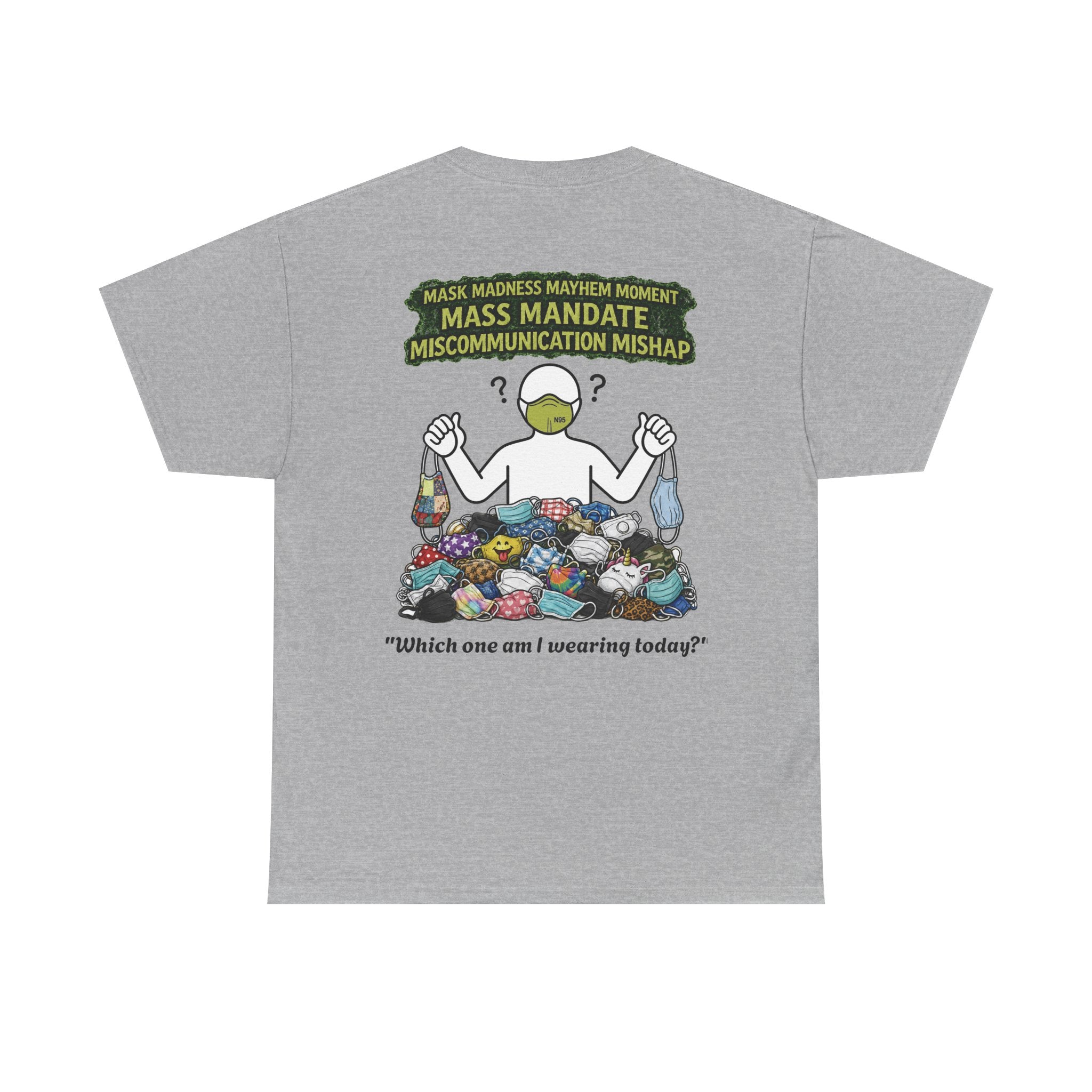 I Survived 2020 — Director's Cut S1:E4 "Mask Madness Mayhem Moment" | Pandemic Edition Unisex Heavy Cotton Tee