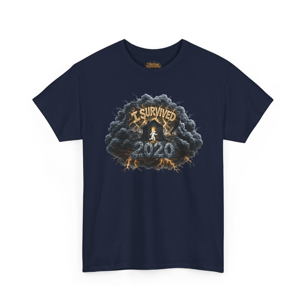 I Survived 2020 —  Deriector's Cut Original Design Teaser Tee | Season 1 Premiere Drop Unisex Heavy Cotton Tee